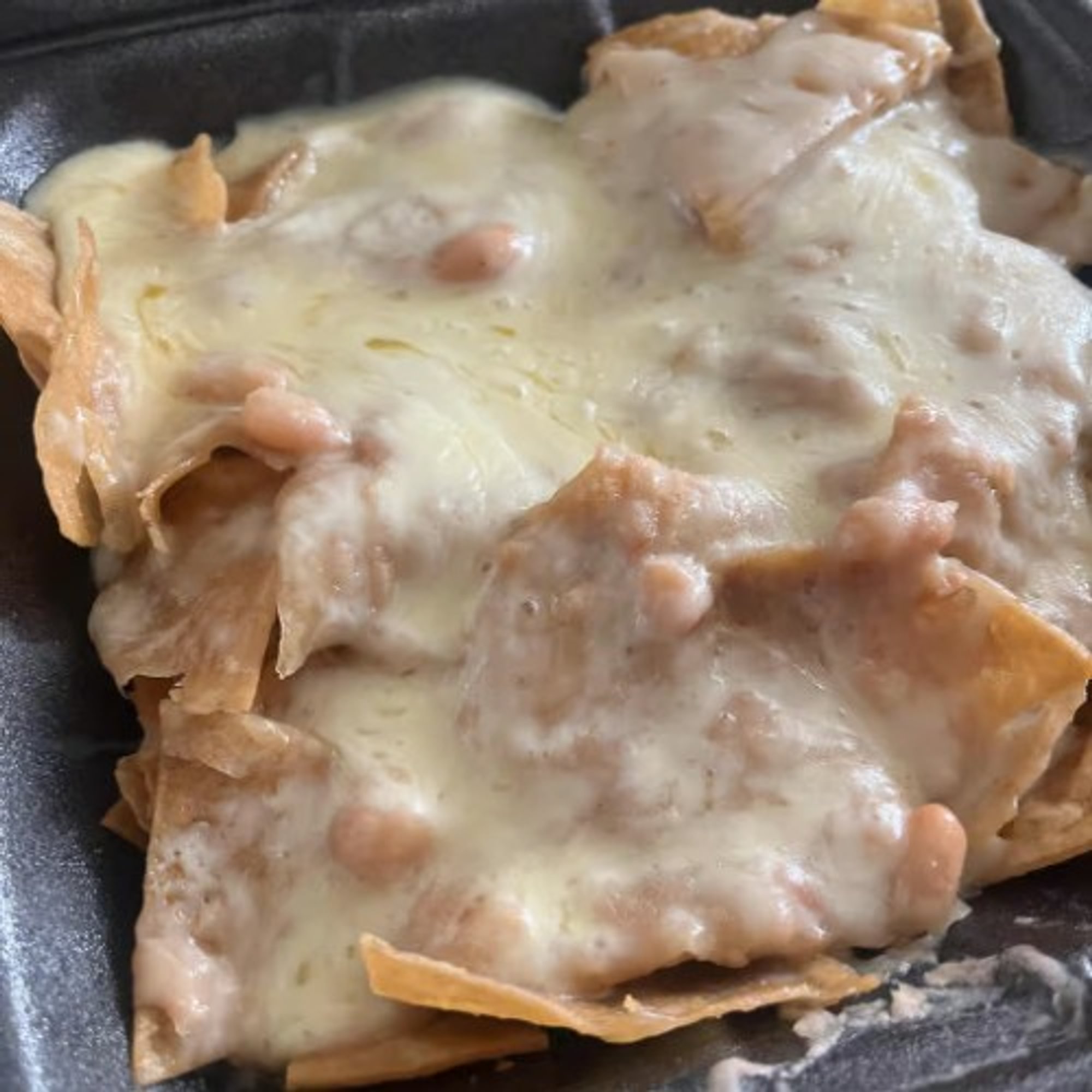Chips with Cheese & Beans