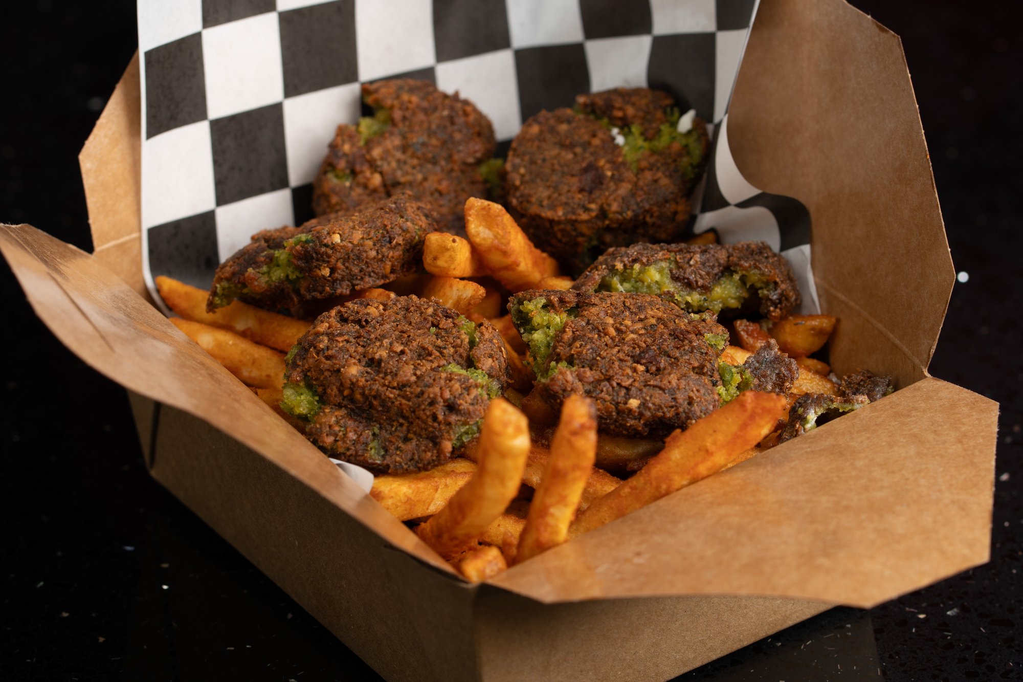 Falafel Loaded Fry
