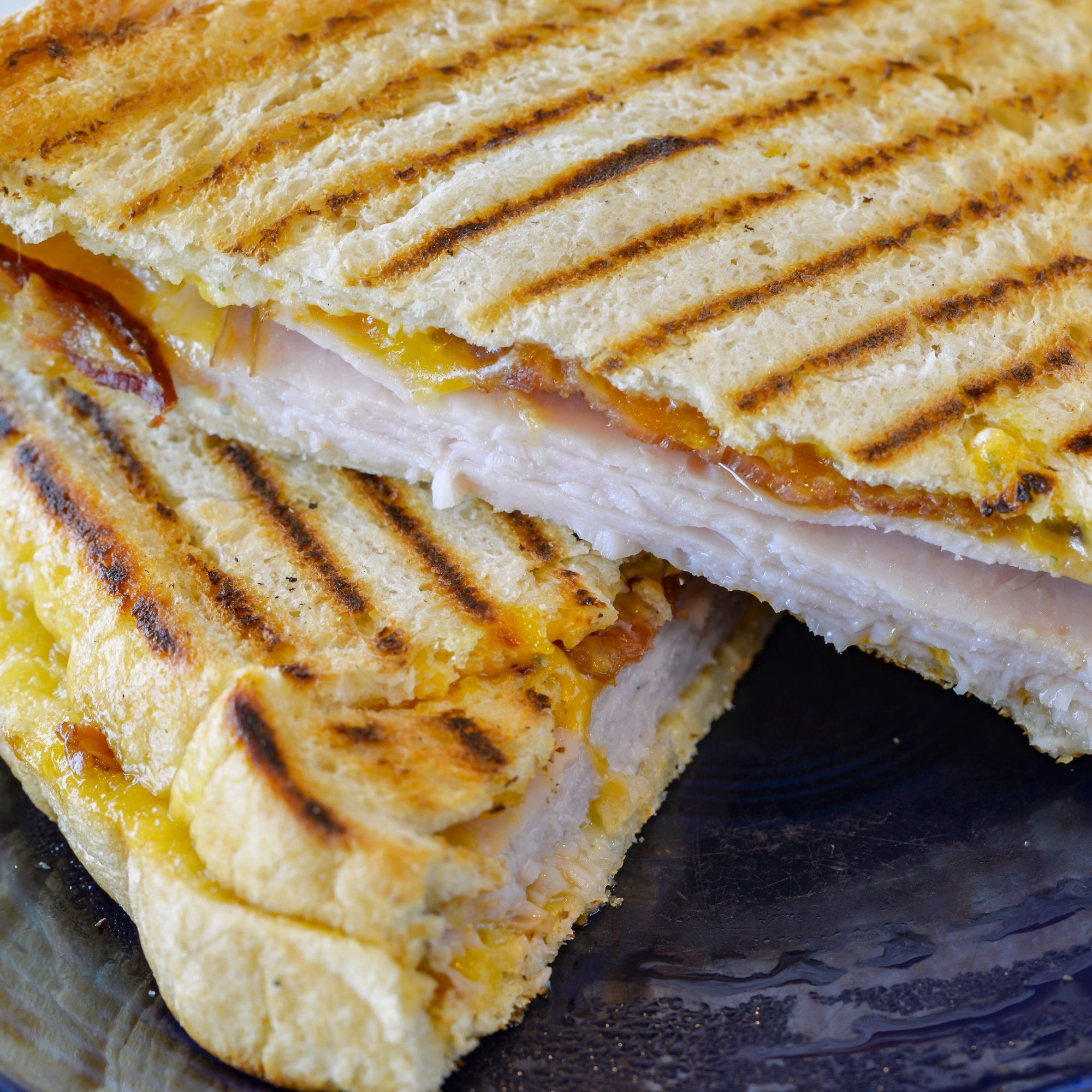 Half Turkey Bacon Ranch Panini