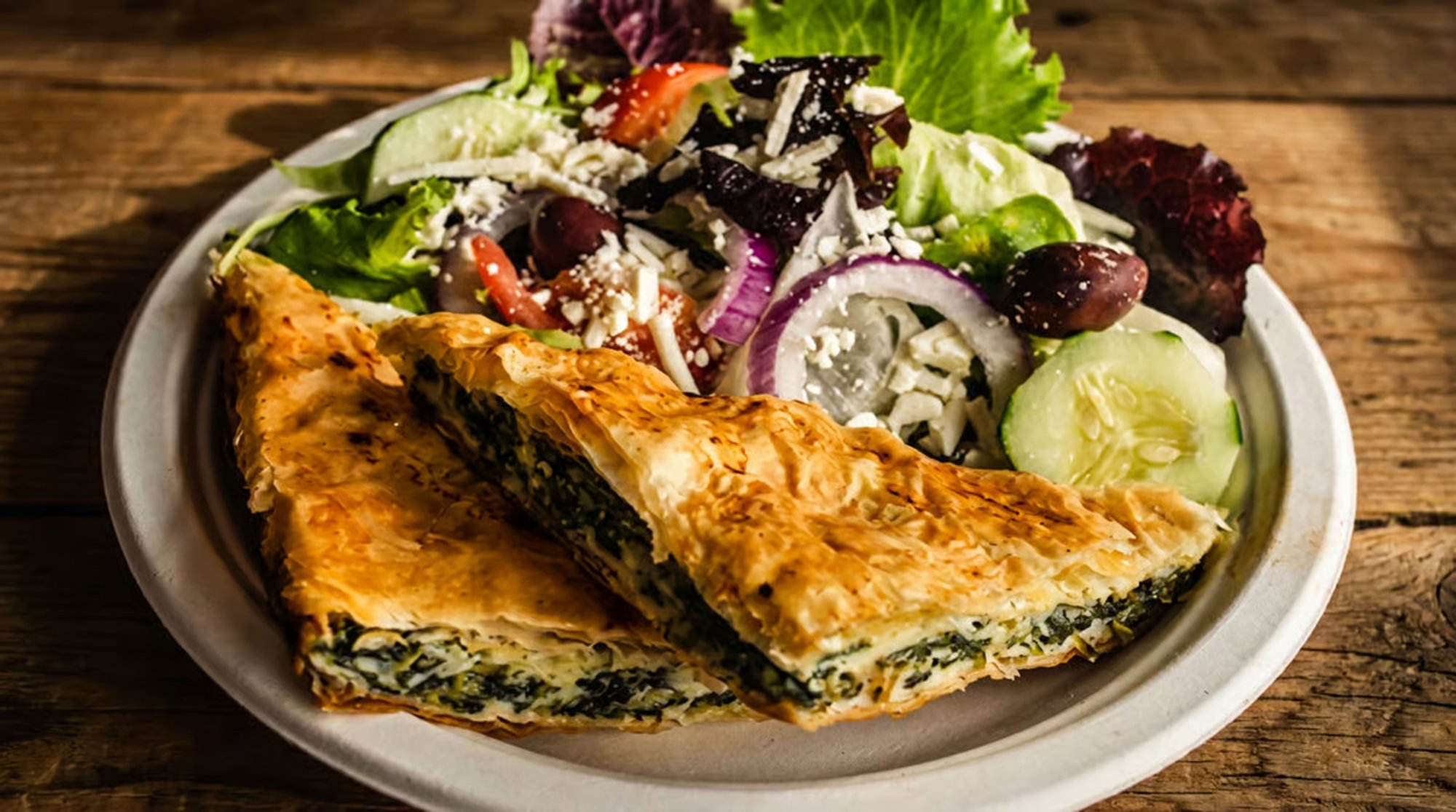 Spinach Pie Dinner