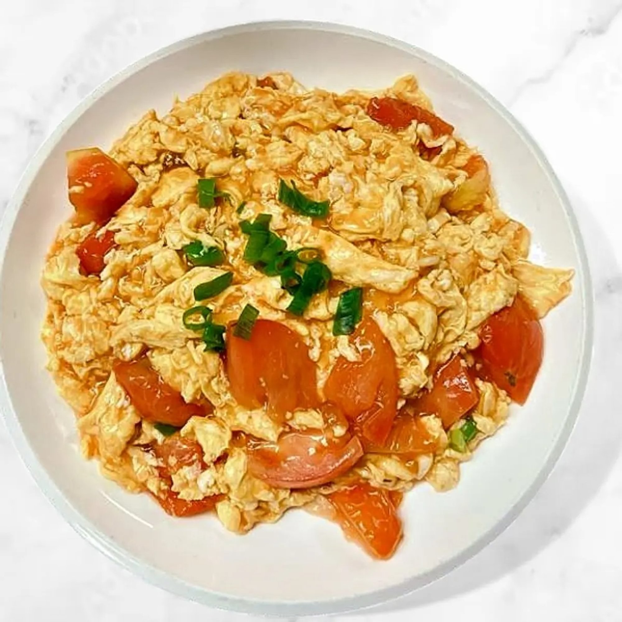 Fried Tomatoes with Eggs 番茄炒蛋