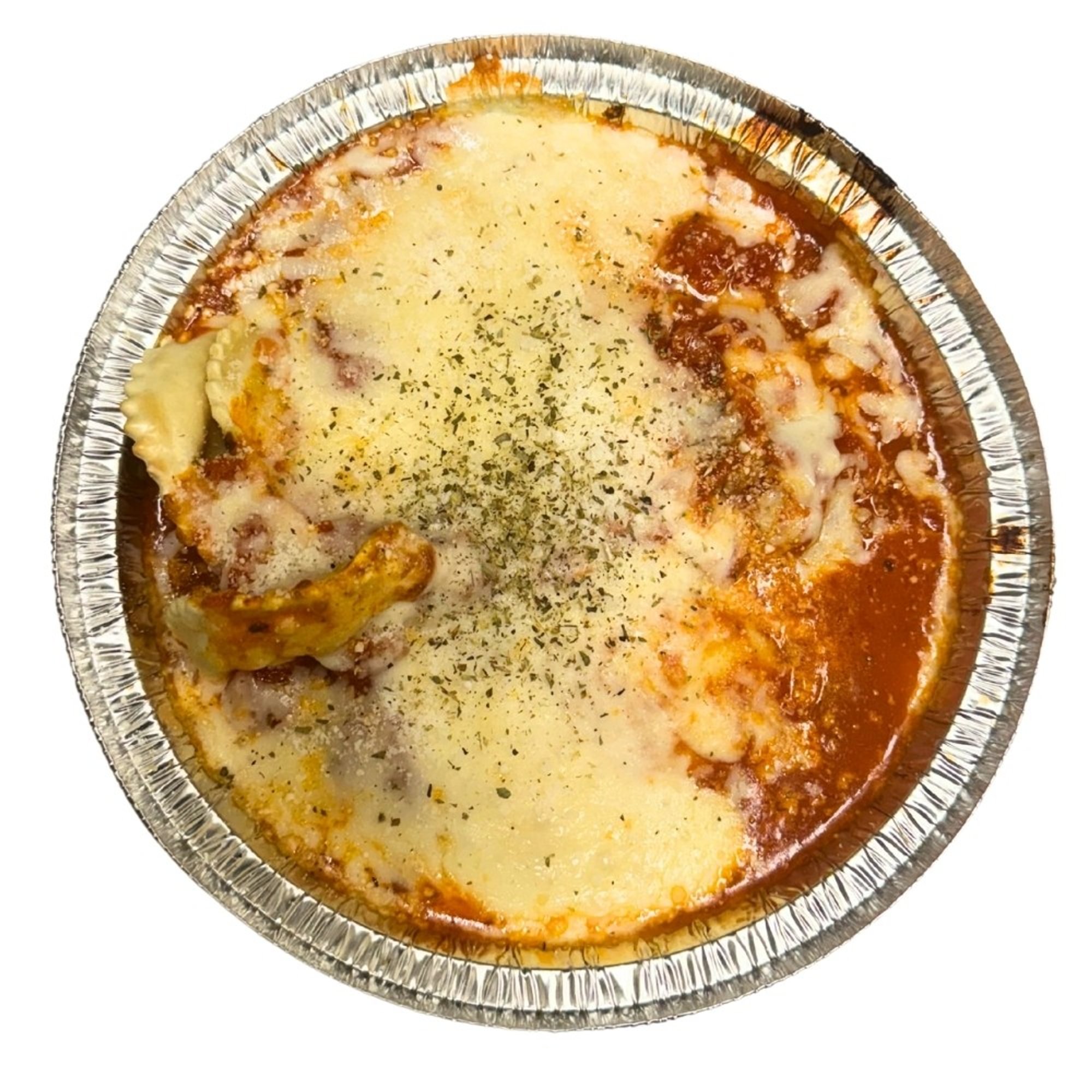 Cheese Ravioli with Sausage