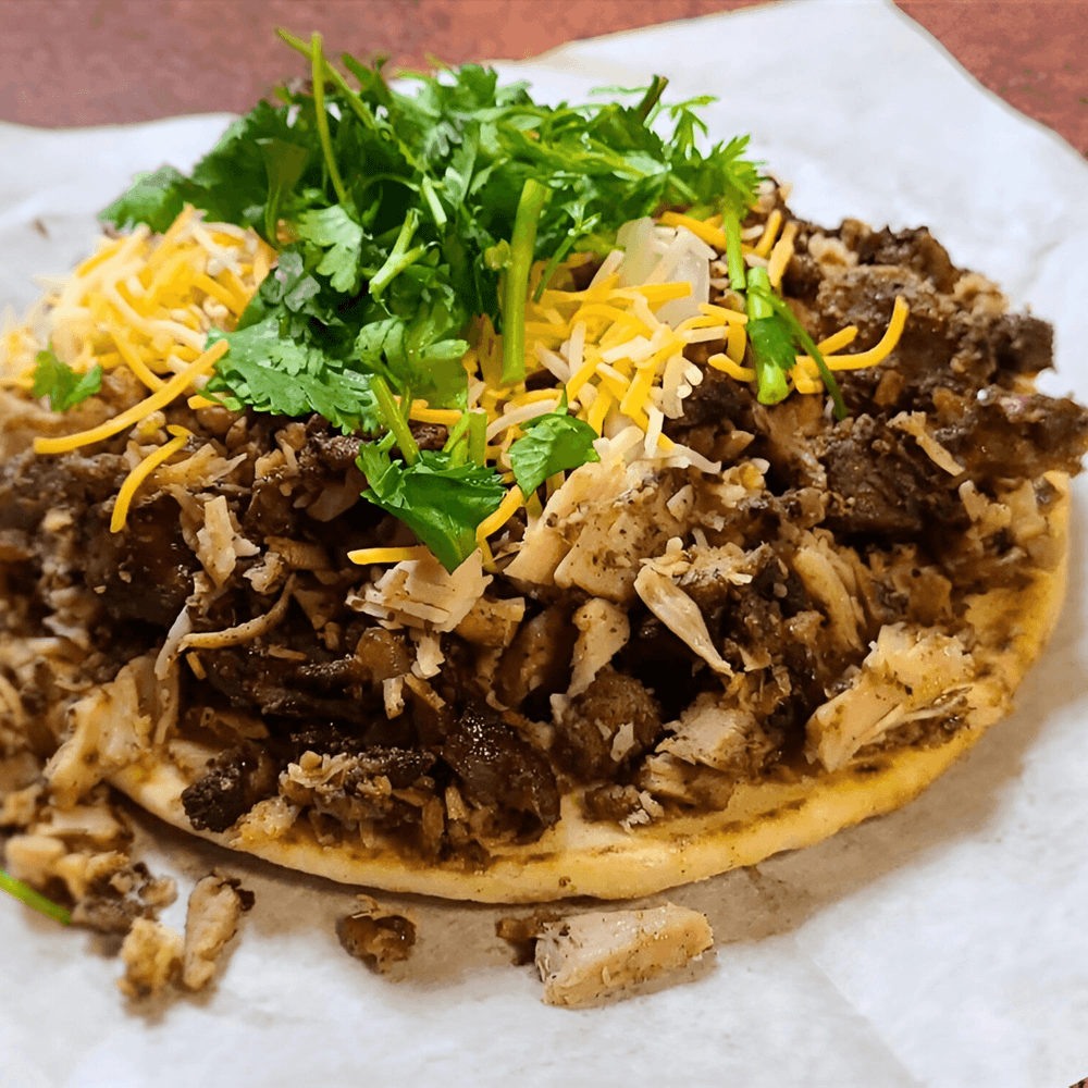 Jerk Chicken Pita Taco
