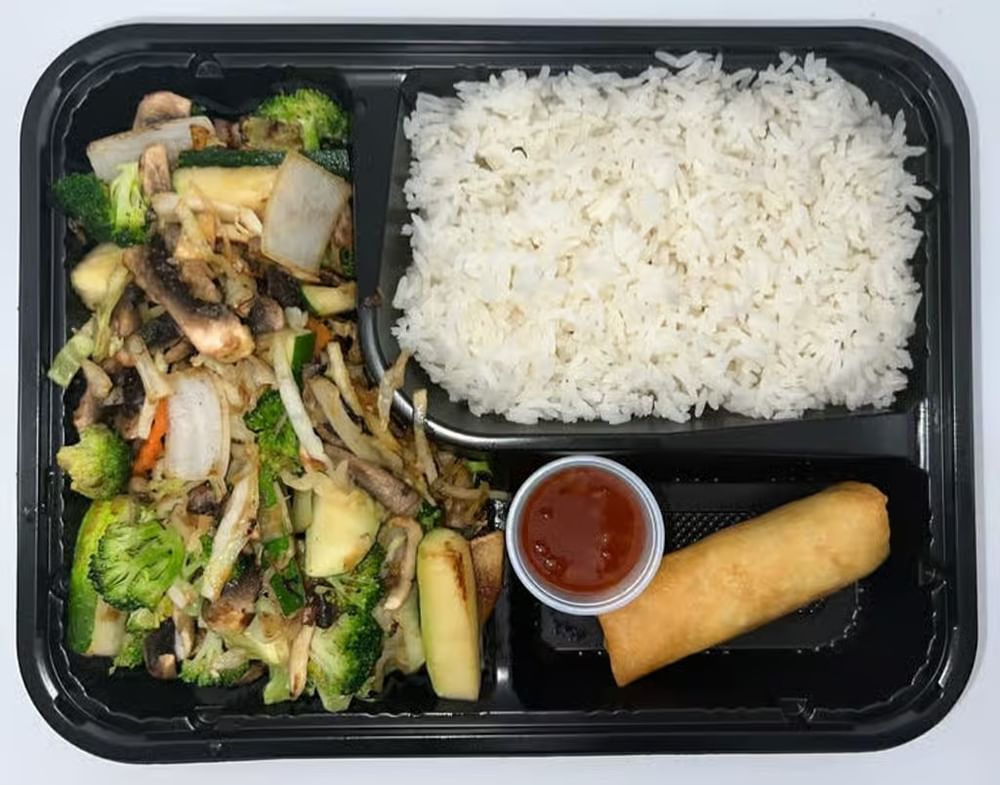 Hl1. Vegetable Hibachi Lunch