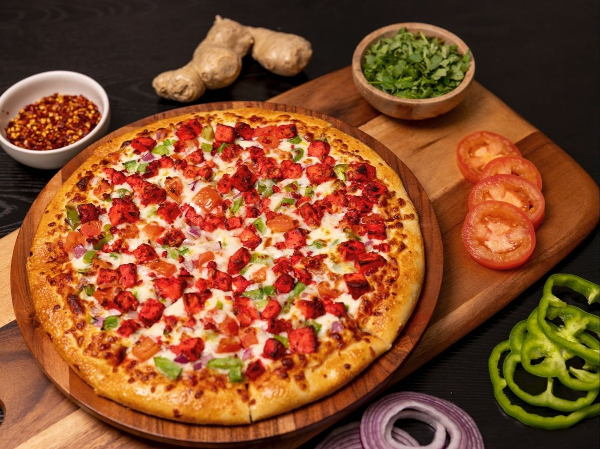 Tandori Paneer Pizza