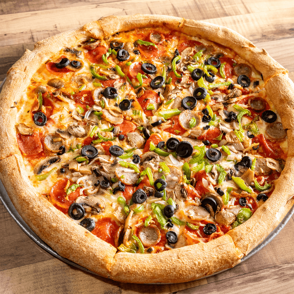Davie's Best Deluxe Pizza