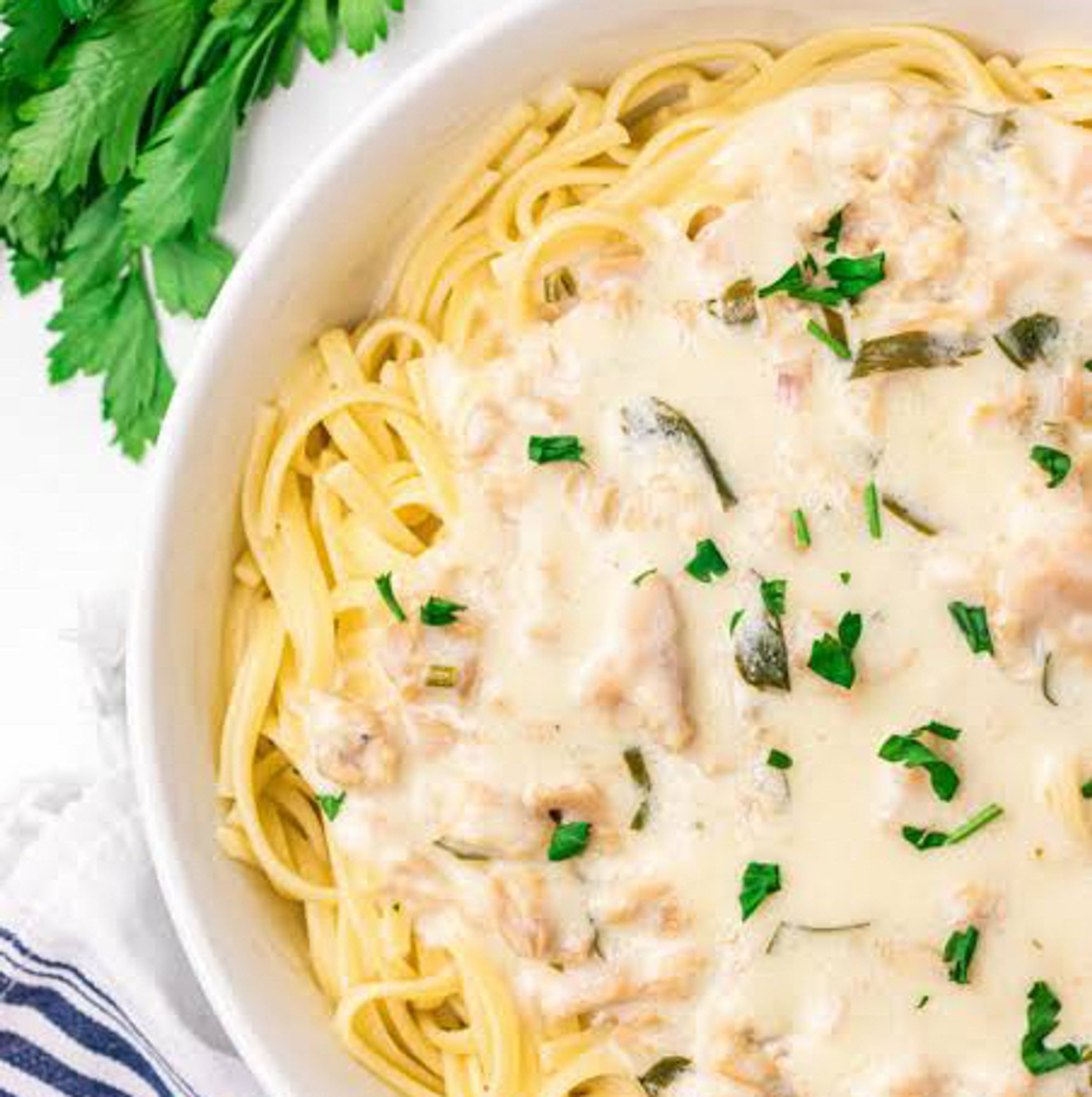 Clam Sauce Dinner Special