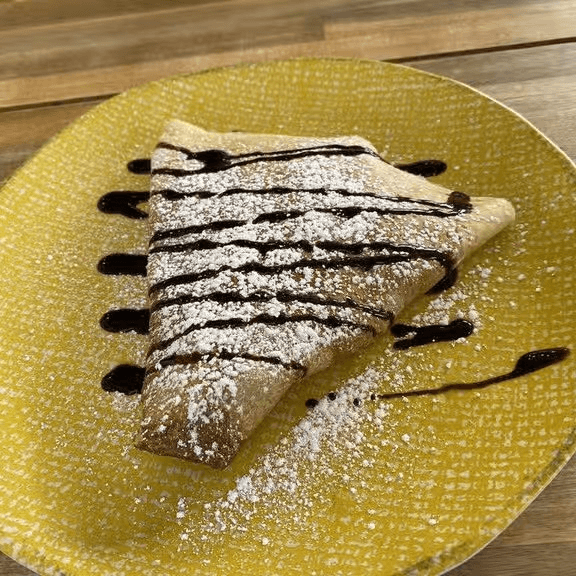 Nutella, Banana and Coconut Crepes