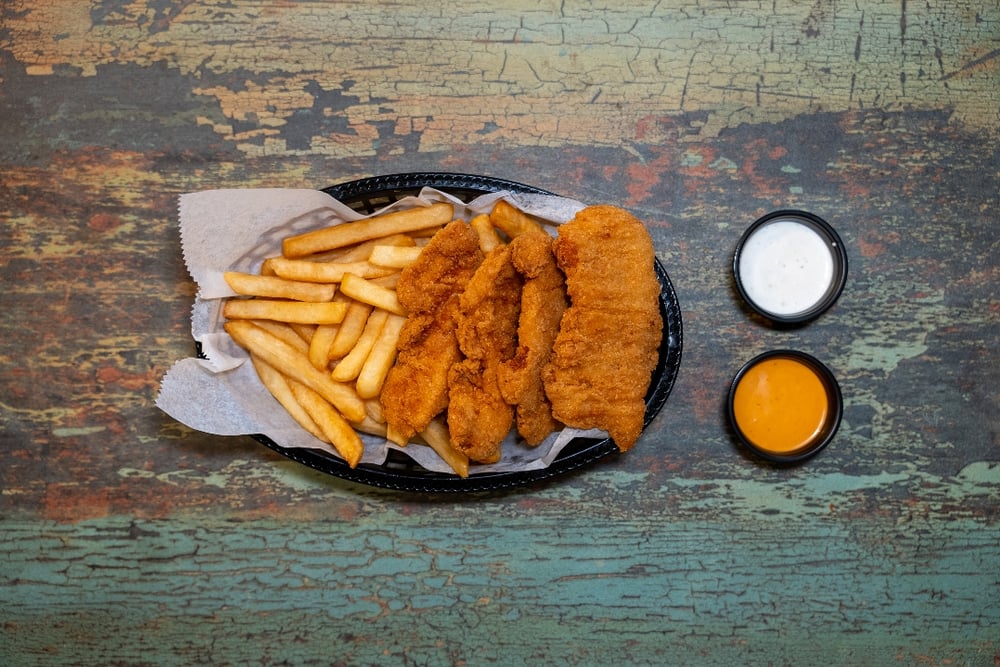 Chicken Tenders (4 Pc with Fries)