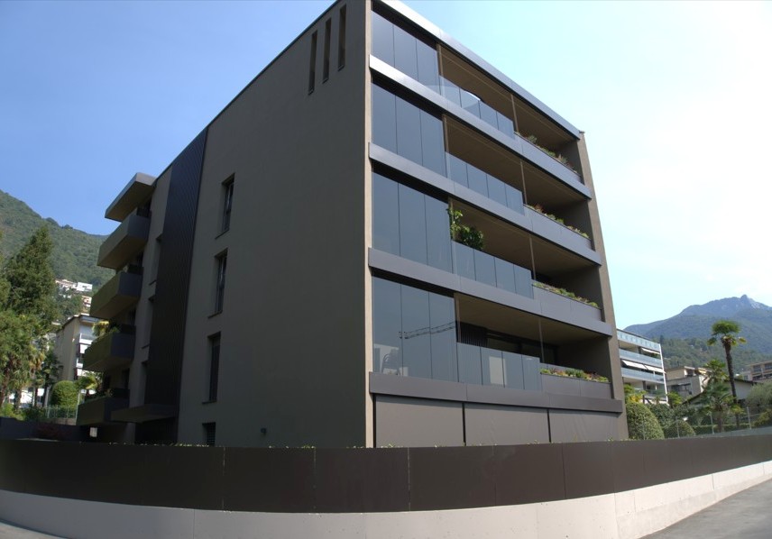 Minusio 3,5-room apartment with garden, in new residence for sale