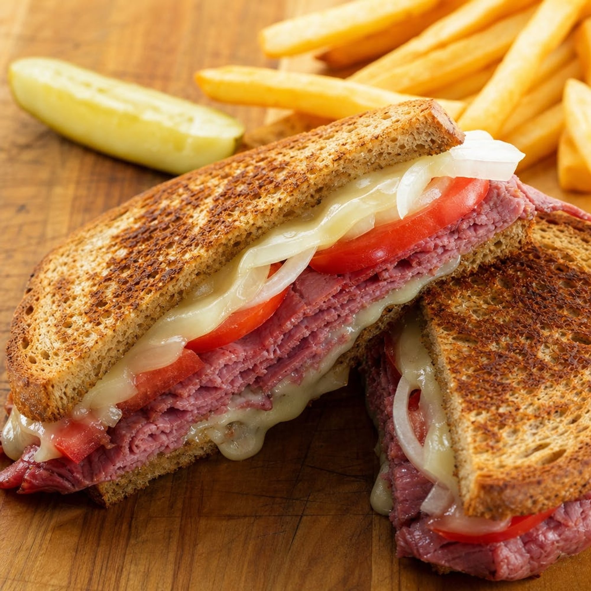 Pastrami Melt Sandwich