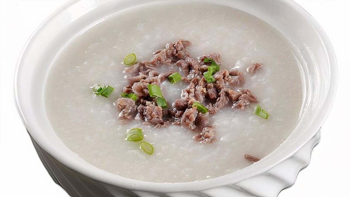 Minced Beef Congee