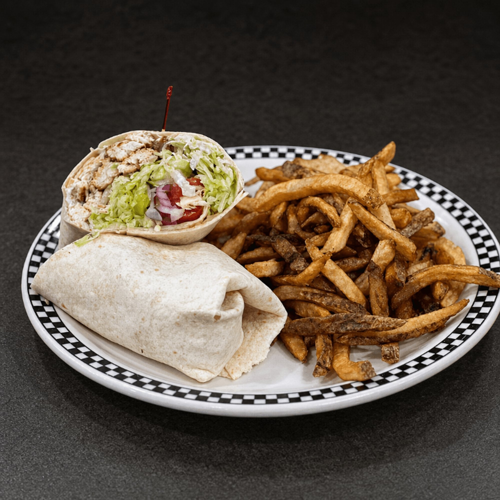 Grilled Caesar Wrap