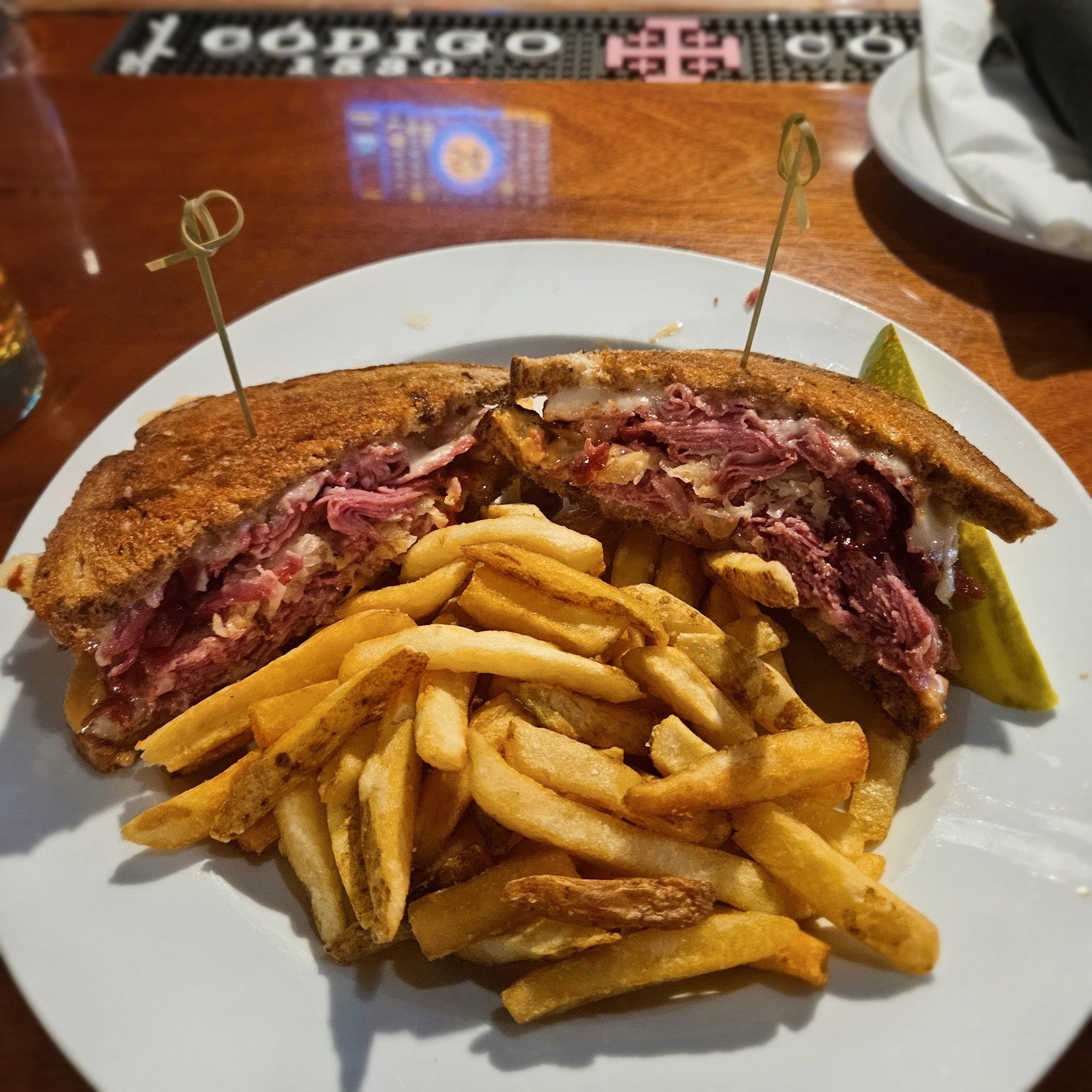 Half Pound Reuben