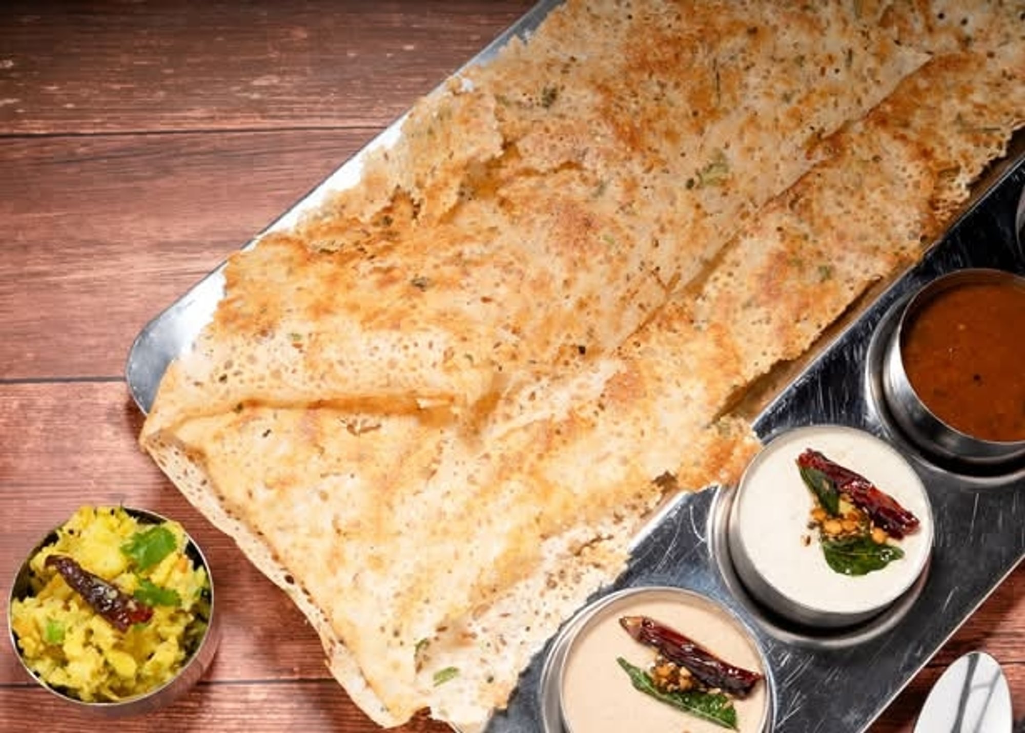 Masala Ravva Dosa (GF)