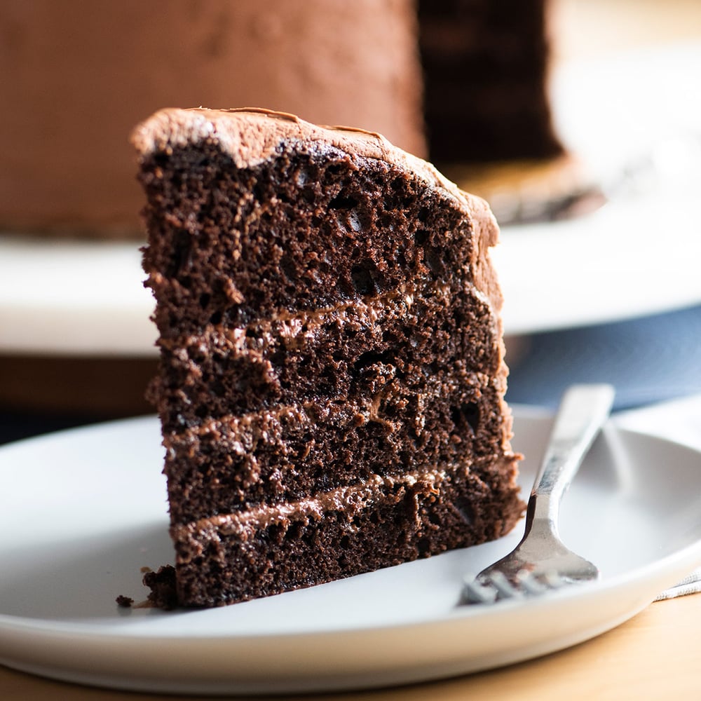 Chocolate Cake Slice