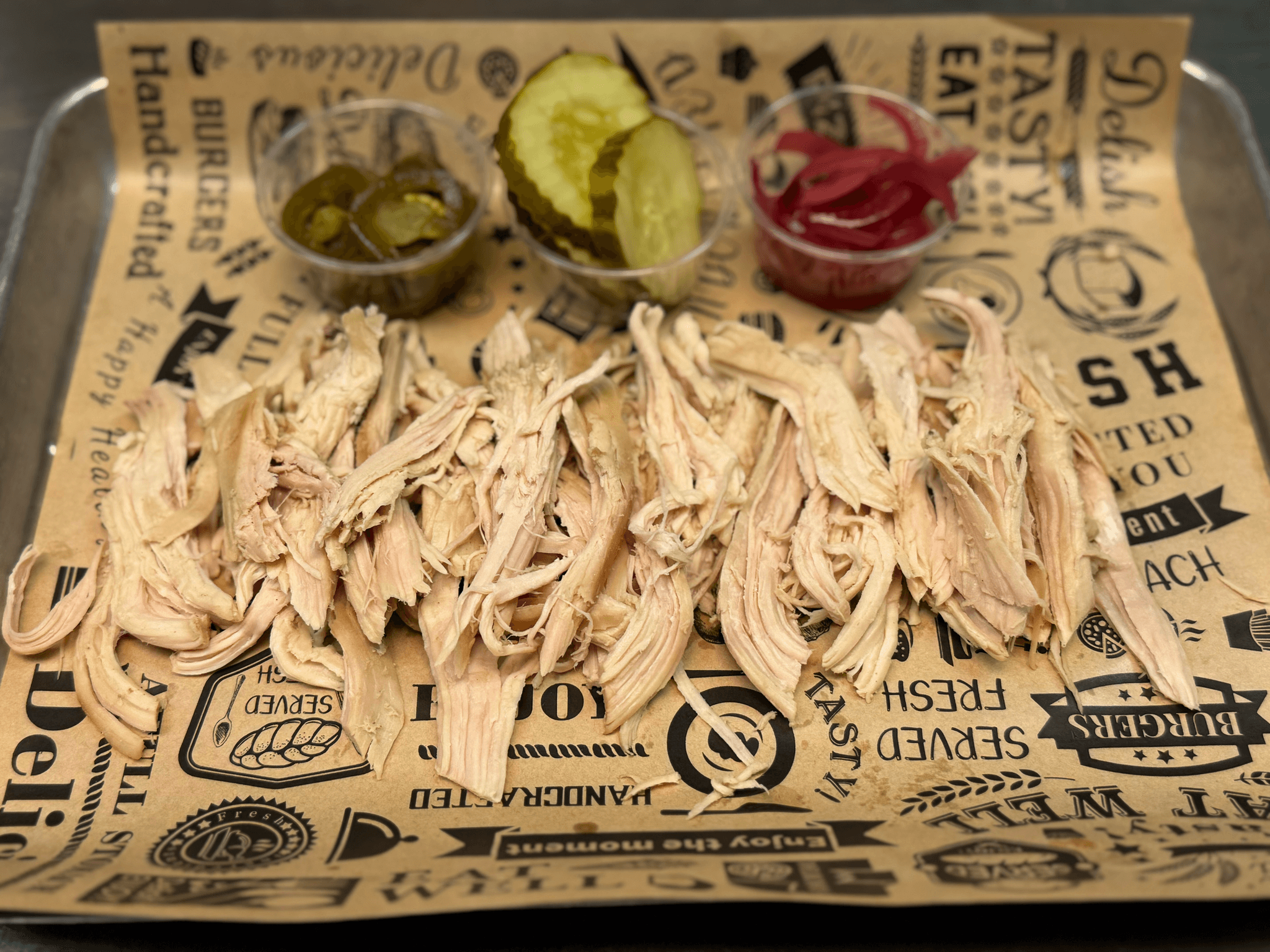 Pulled Chicken Platter