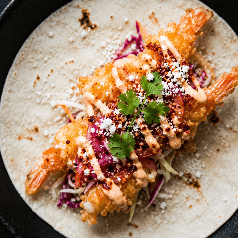 Shrimp Tempura Taco