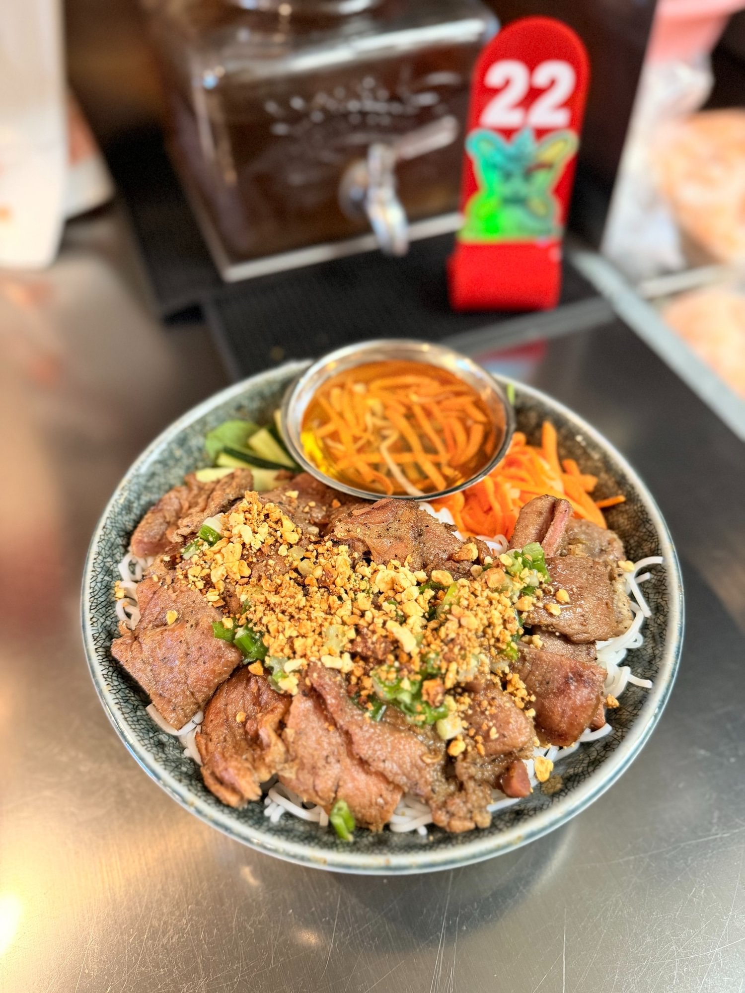 Grilled Pork Vermicelli (Bún Heo Nướng)