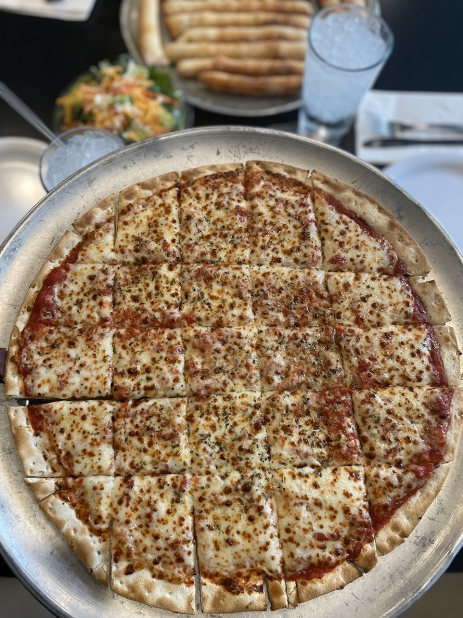 Small Thin Cheese Pizza