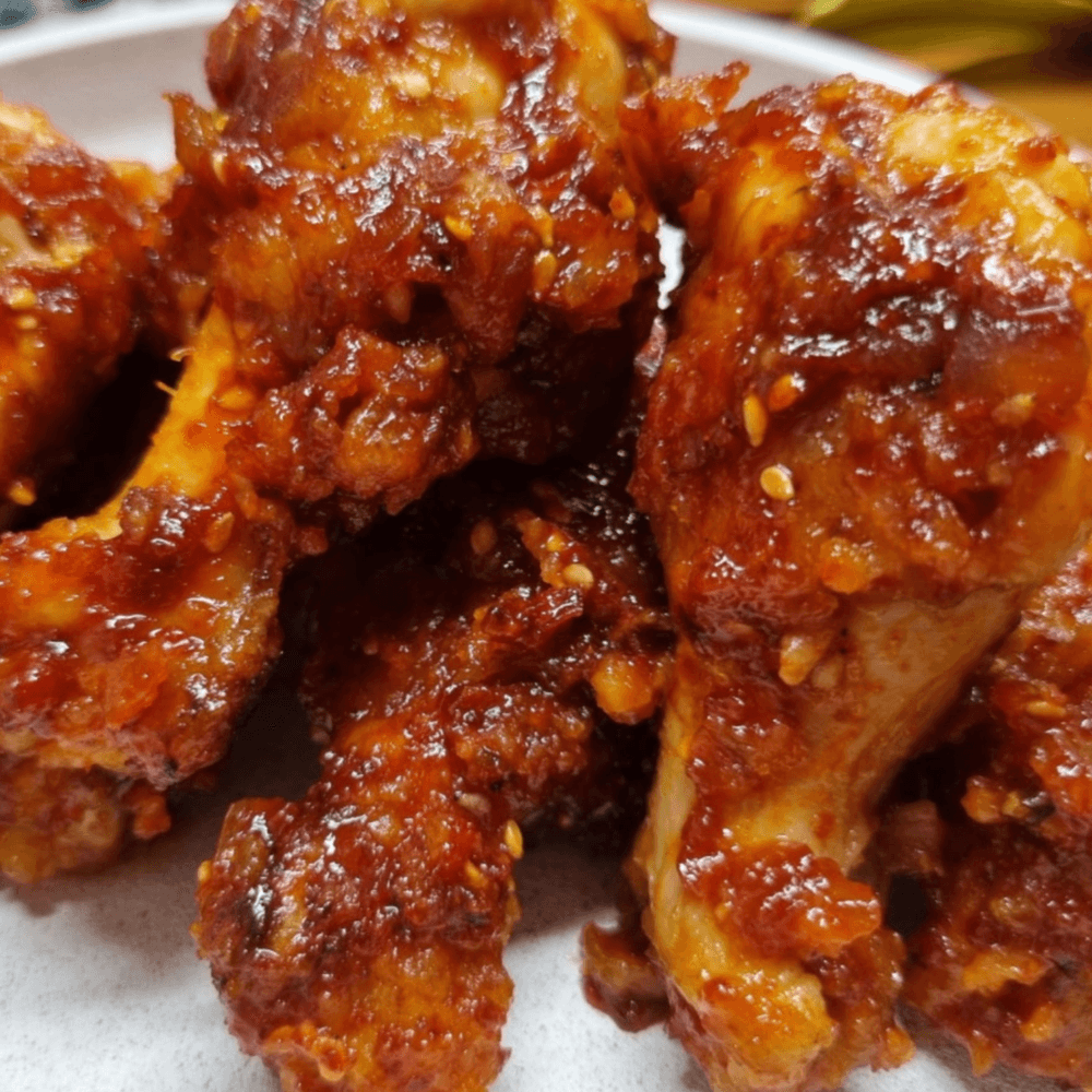 Korean Special Spicy wings (10PCS)