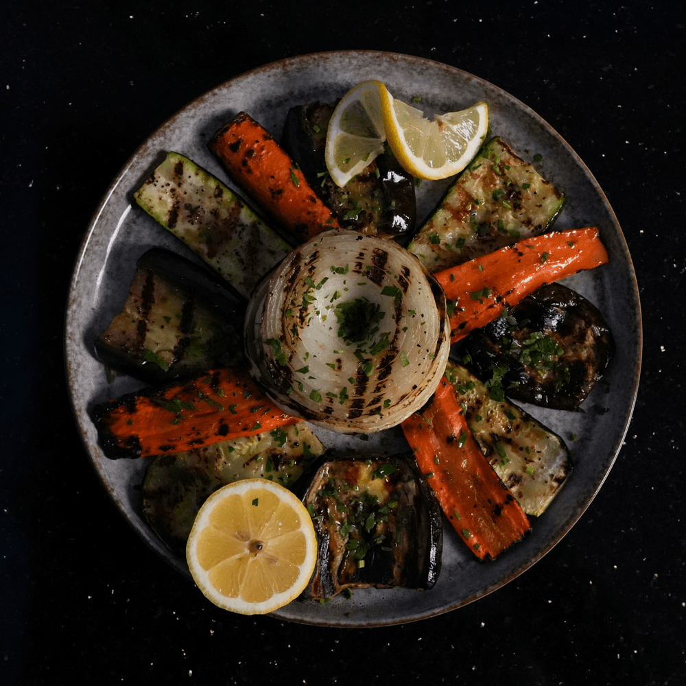 Grilled Seasoned Vegetables