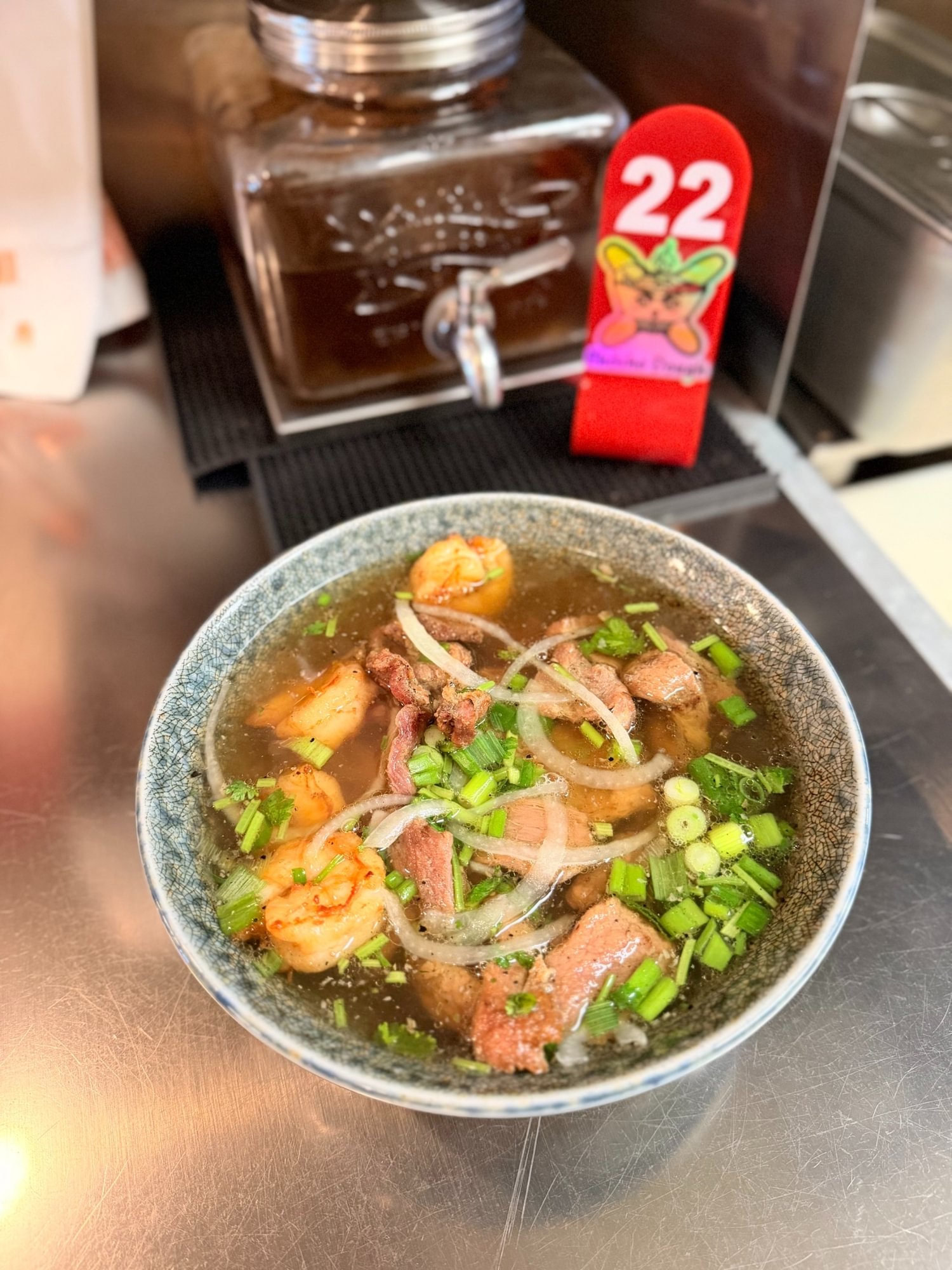 Pork N' Shrimp N.S (Phở TÔM HEO Nướng)