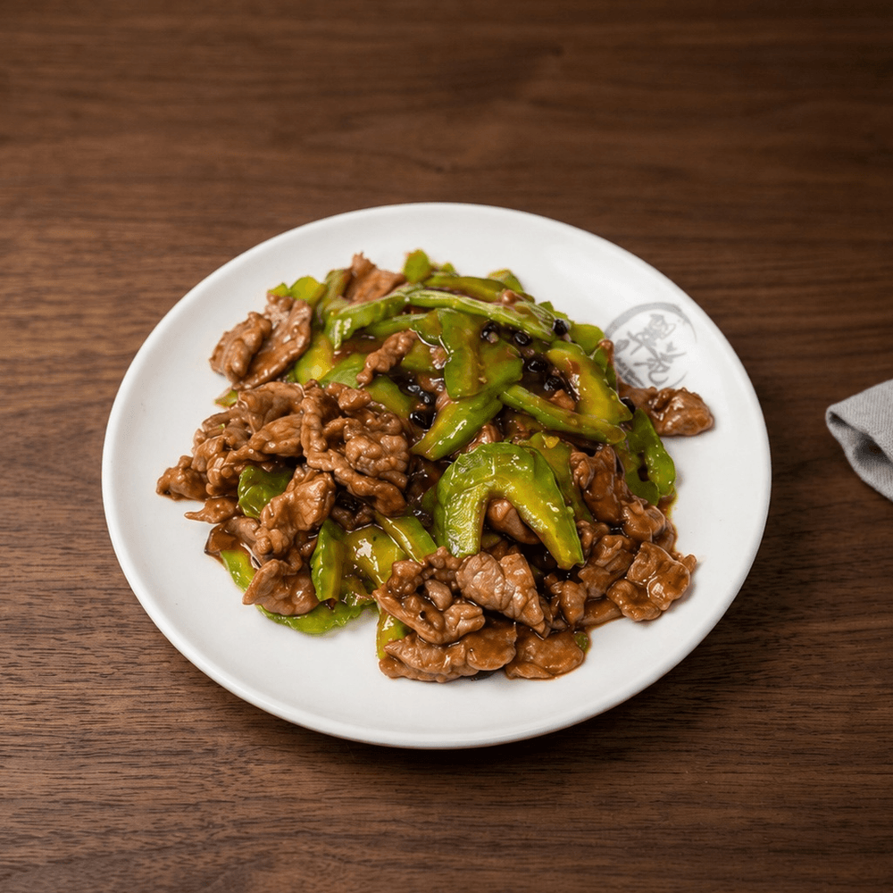 Sautéed Beef with Bitter Melon