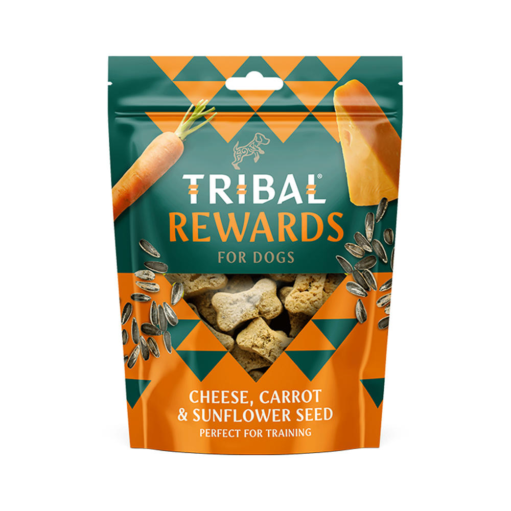 Tribal Rewards Cheese/Carrot/Sunflower Seed 125g