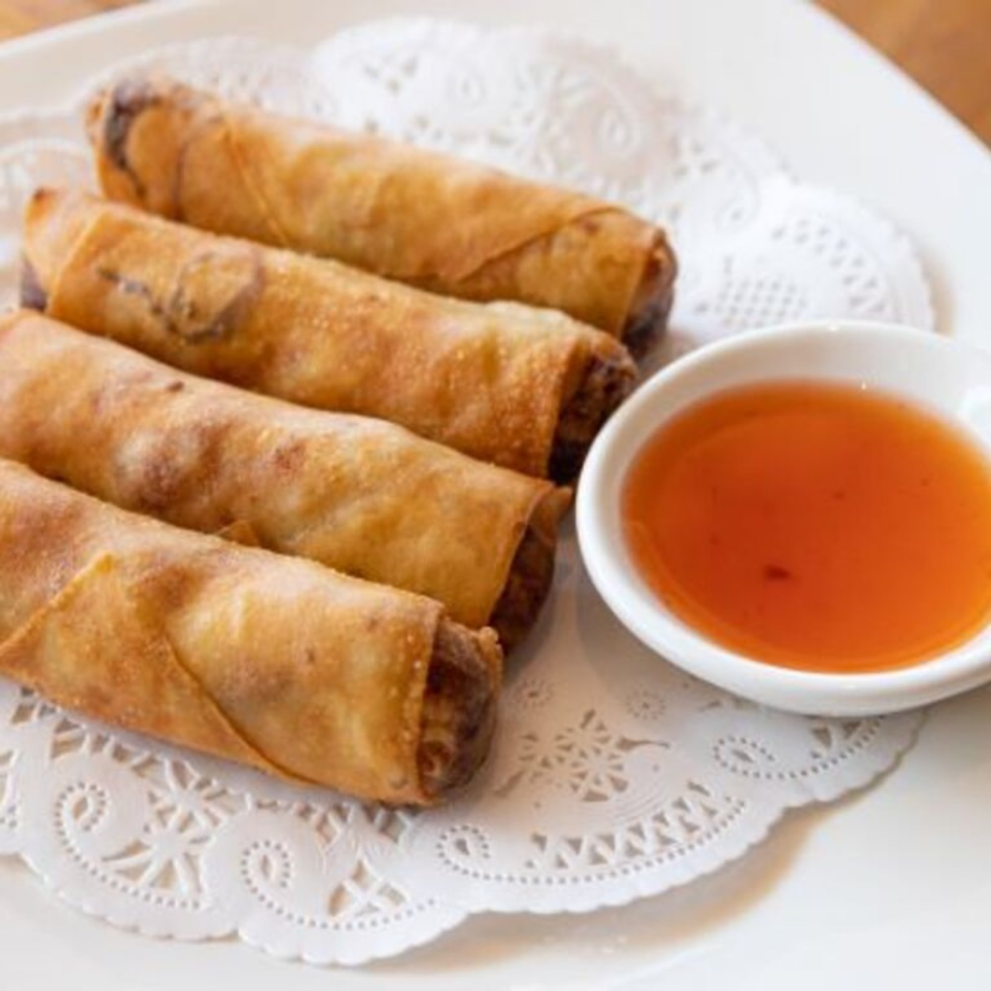 Fried Chicken Spring Rolls