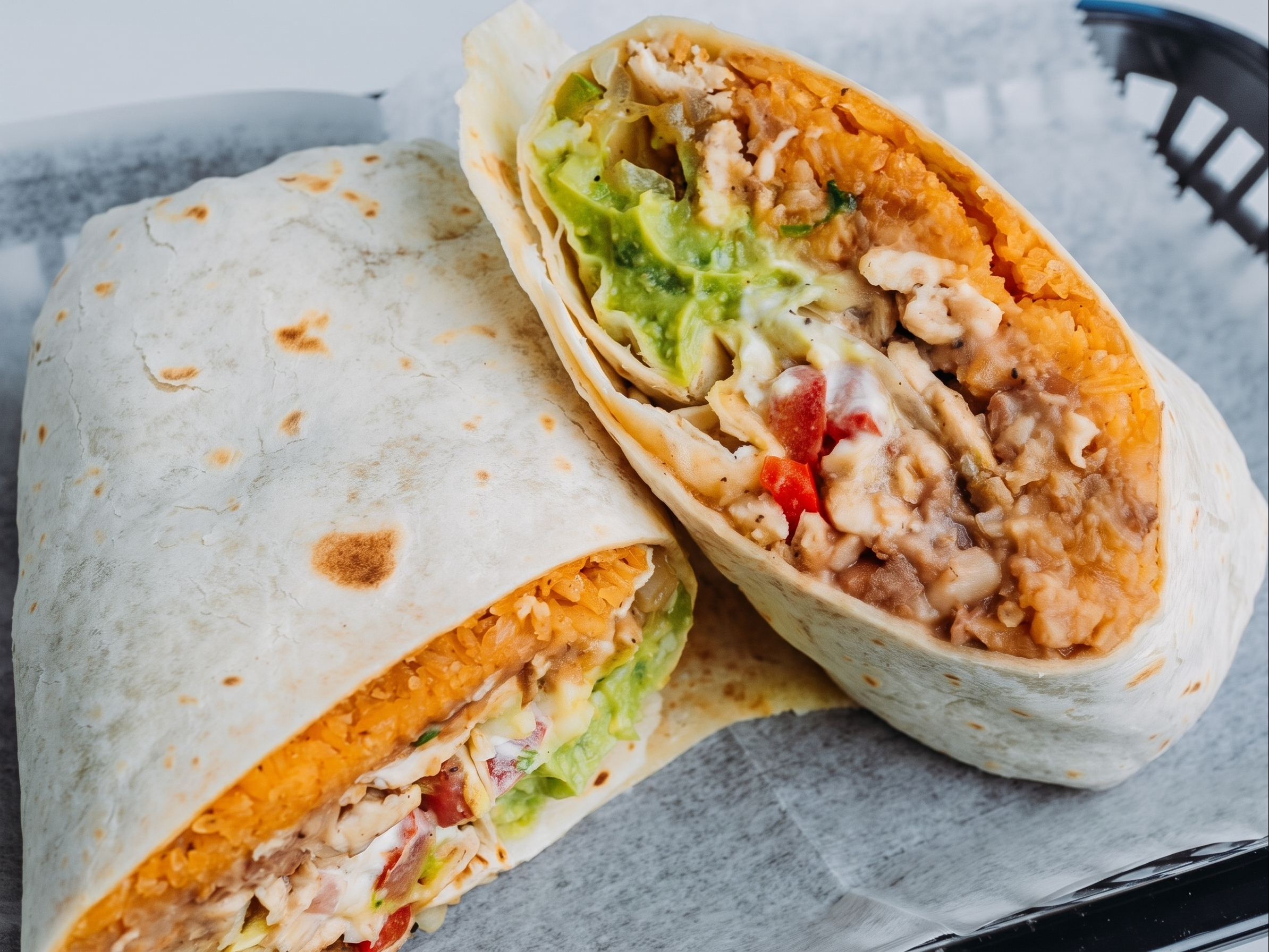Chicken Fajita Burrito