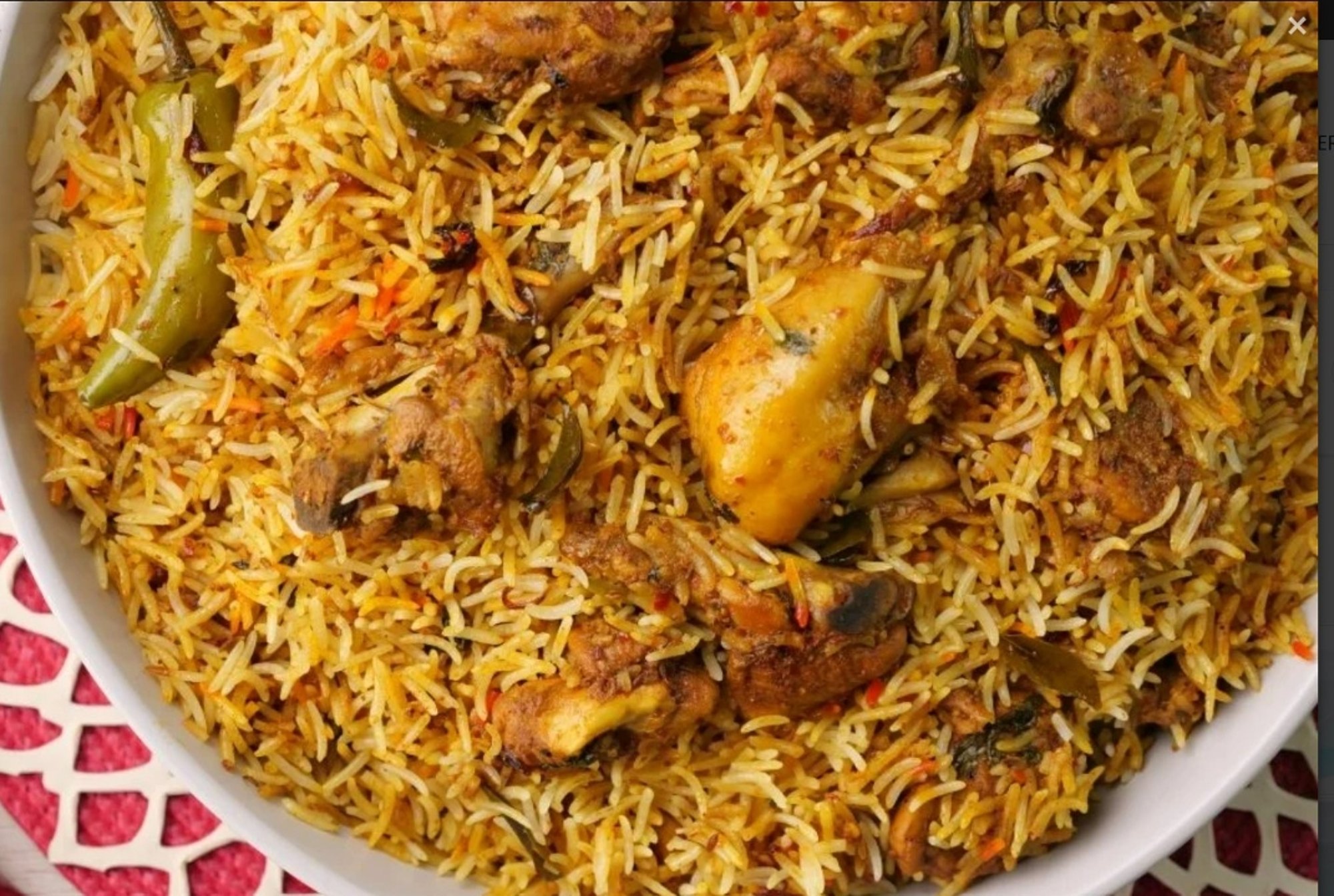 Ghee Roast Mutton Biriyani (Signature Item)