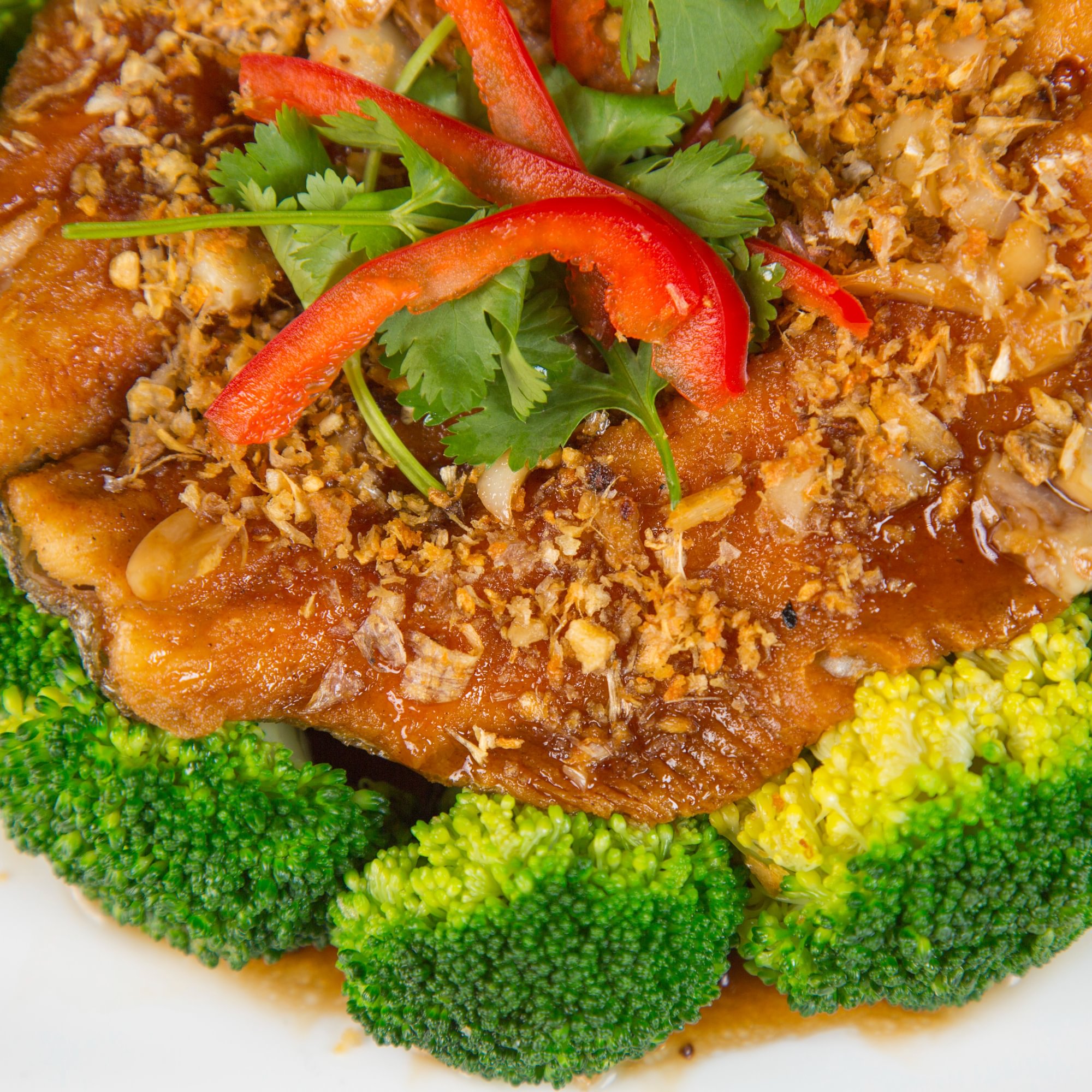 Crispy Trout Garlic