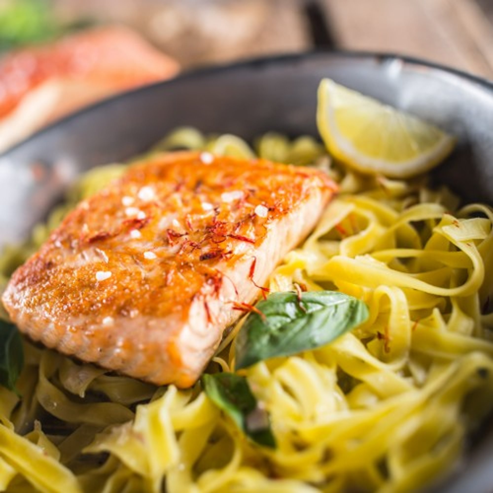 Salmon Linguine Pasta