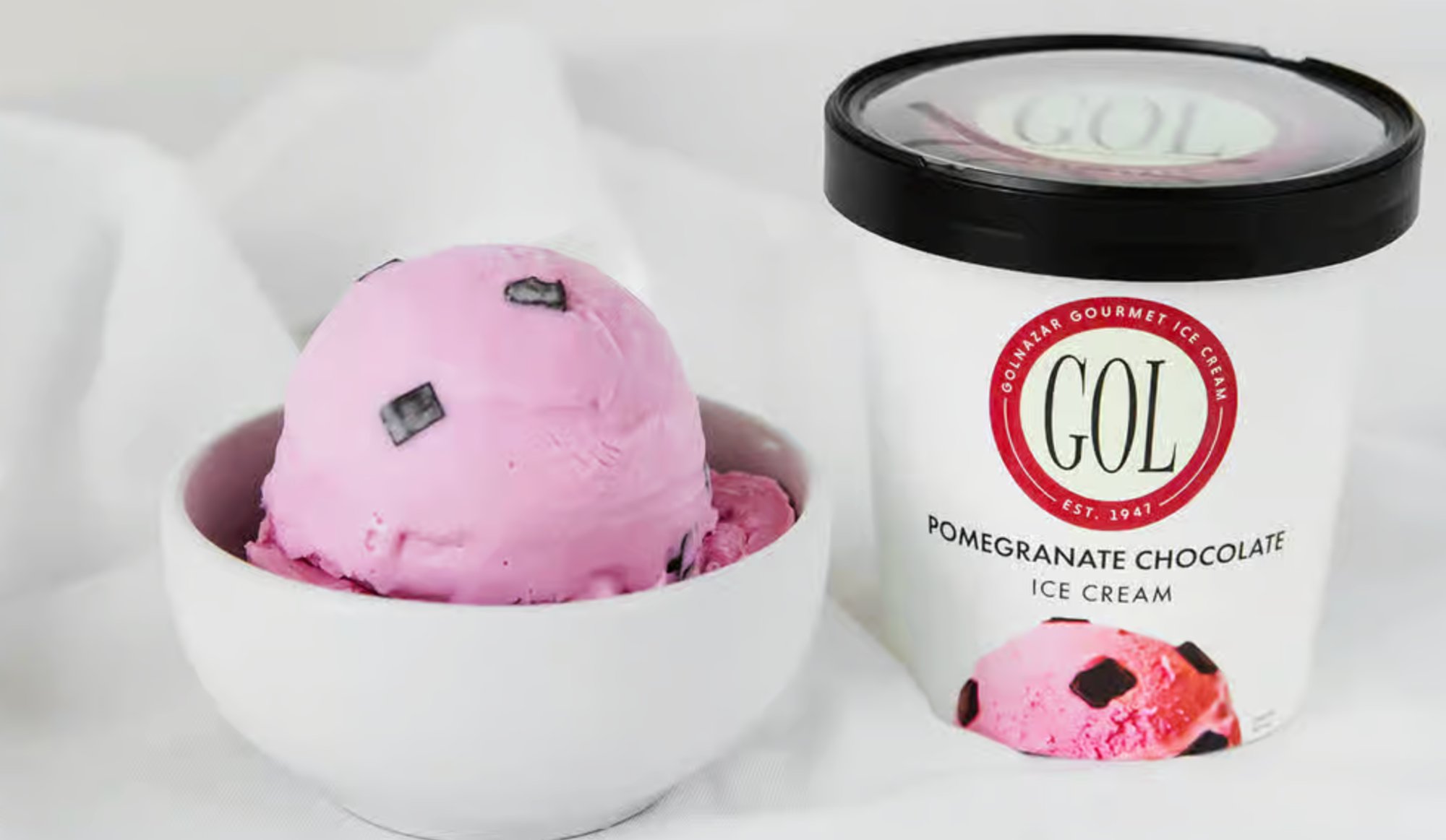 Pomegranate Ice Cream by GOL