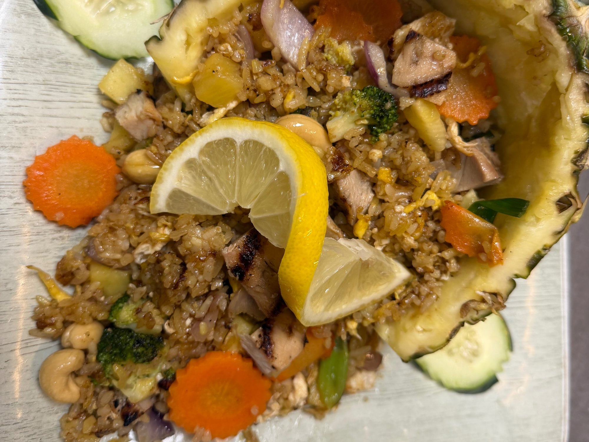 Cashew & Pineapple Fried Rice