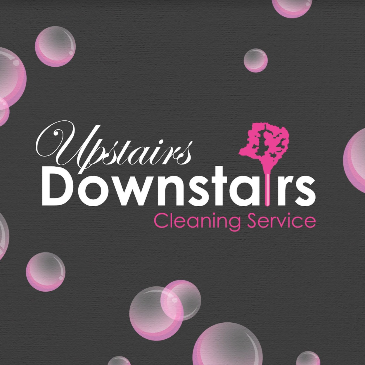 Upstairs Downstairs Cleaning Service Logo