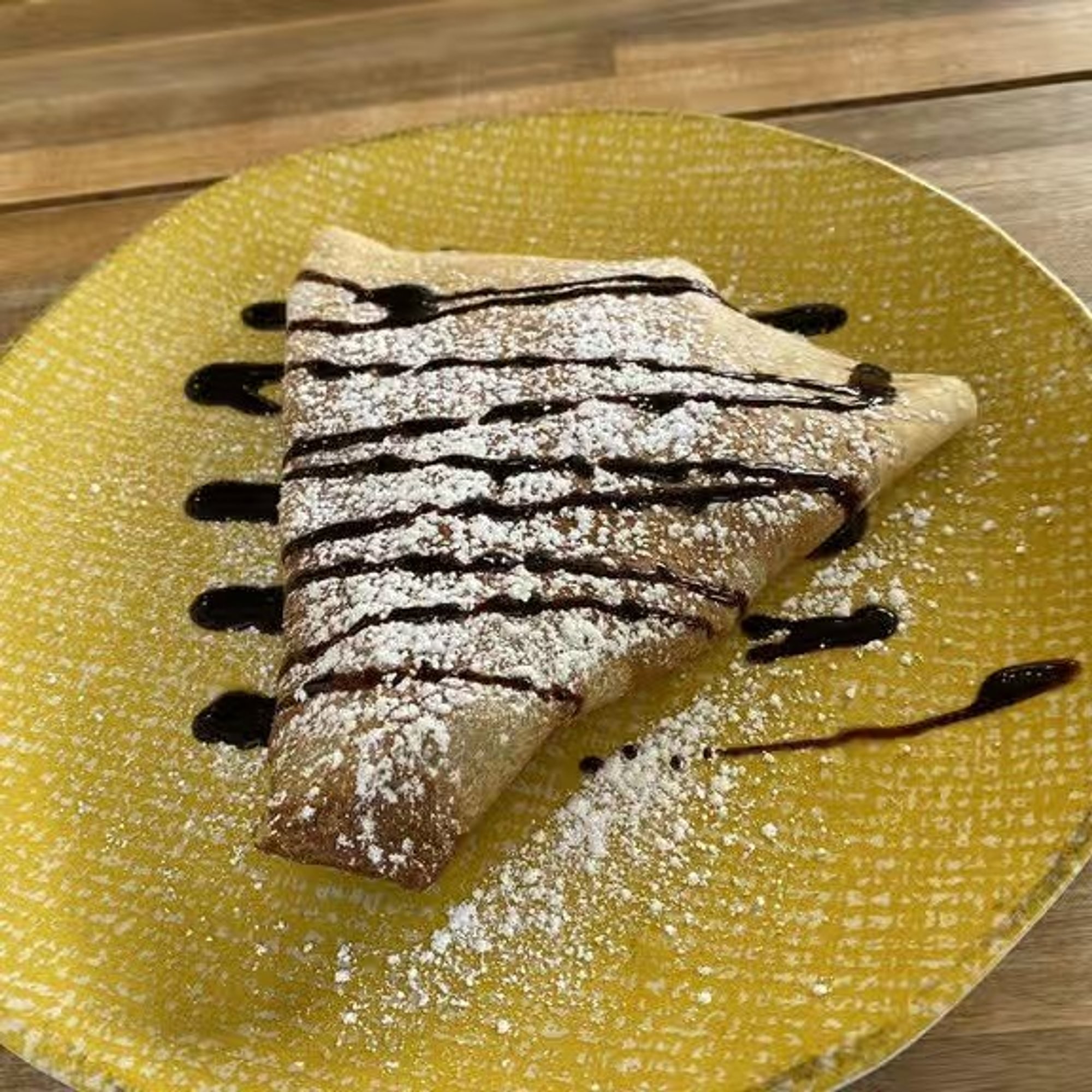 Nutella, Banana and Coconut Crepes