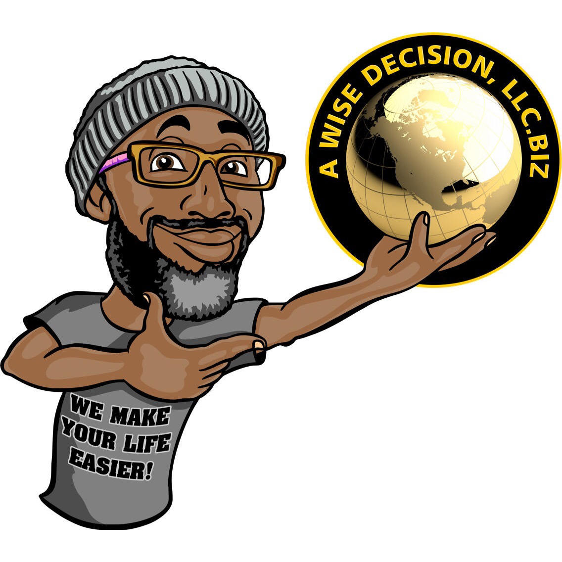 A Wise Decision LLC Errands &amp; Courier Service Logo