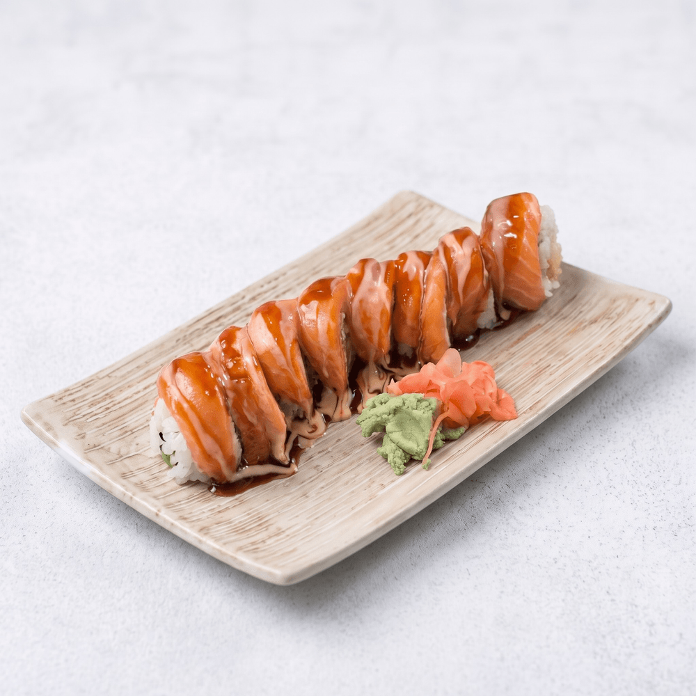 Salmon Twist Roll