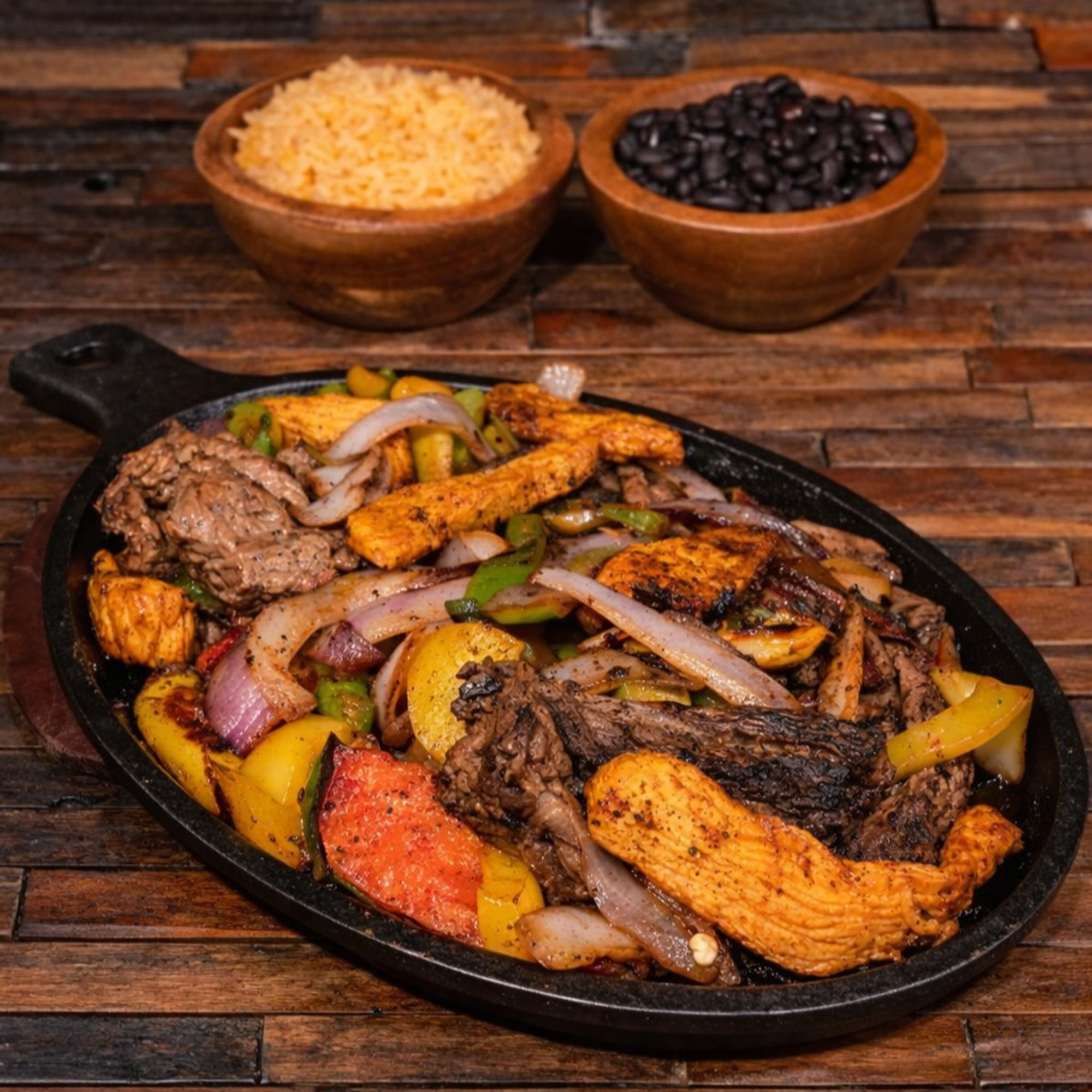 Chicken & Steak Fajitas