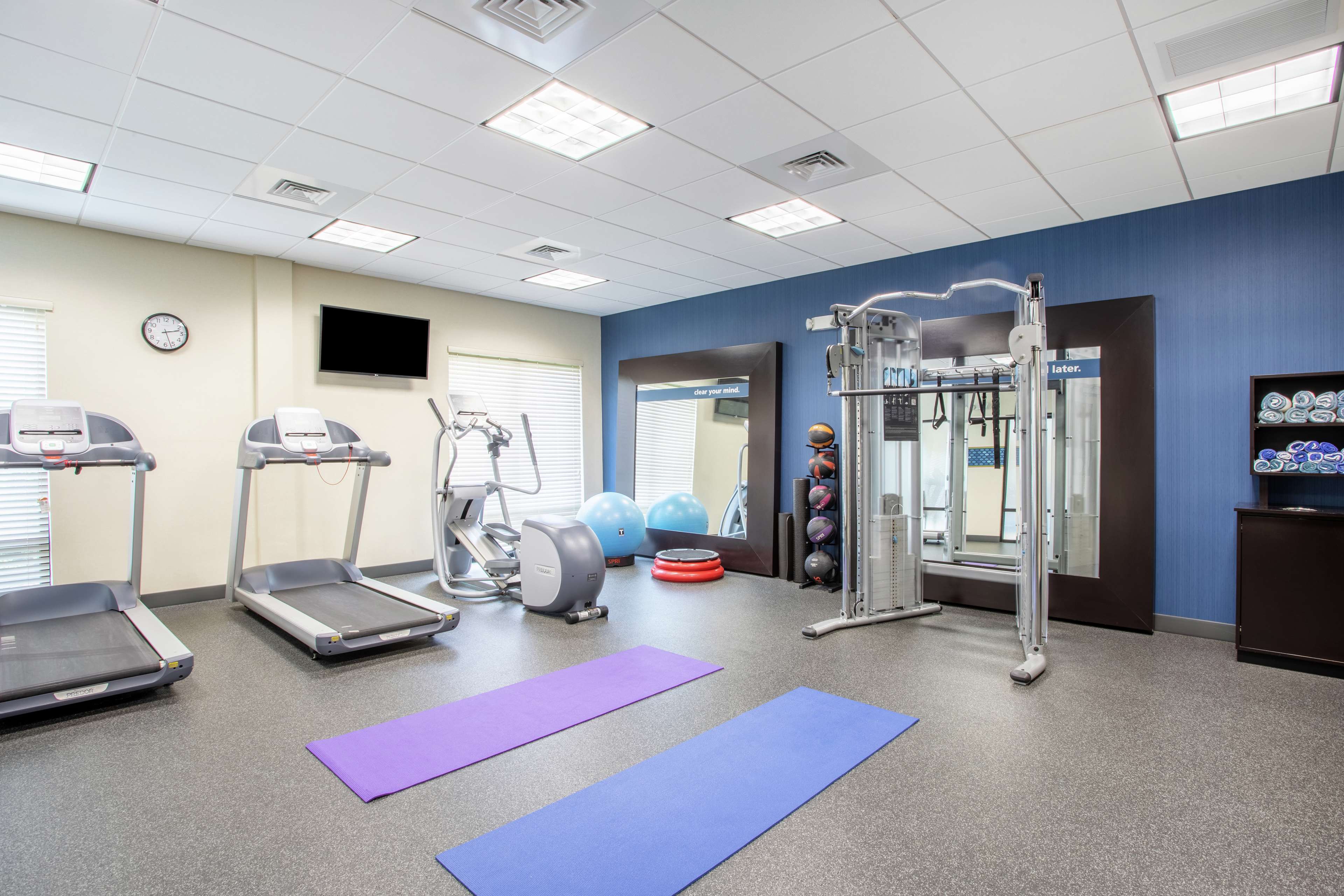 Health club  fitness center  gym