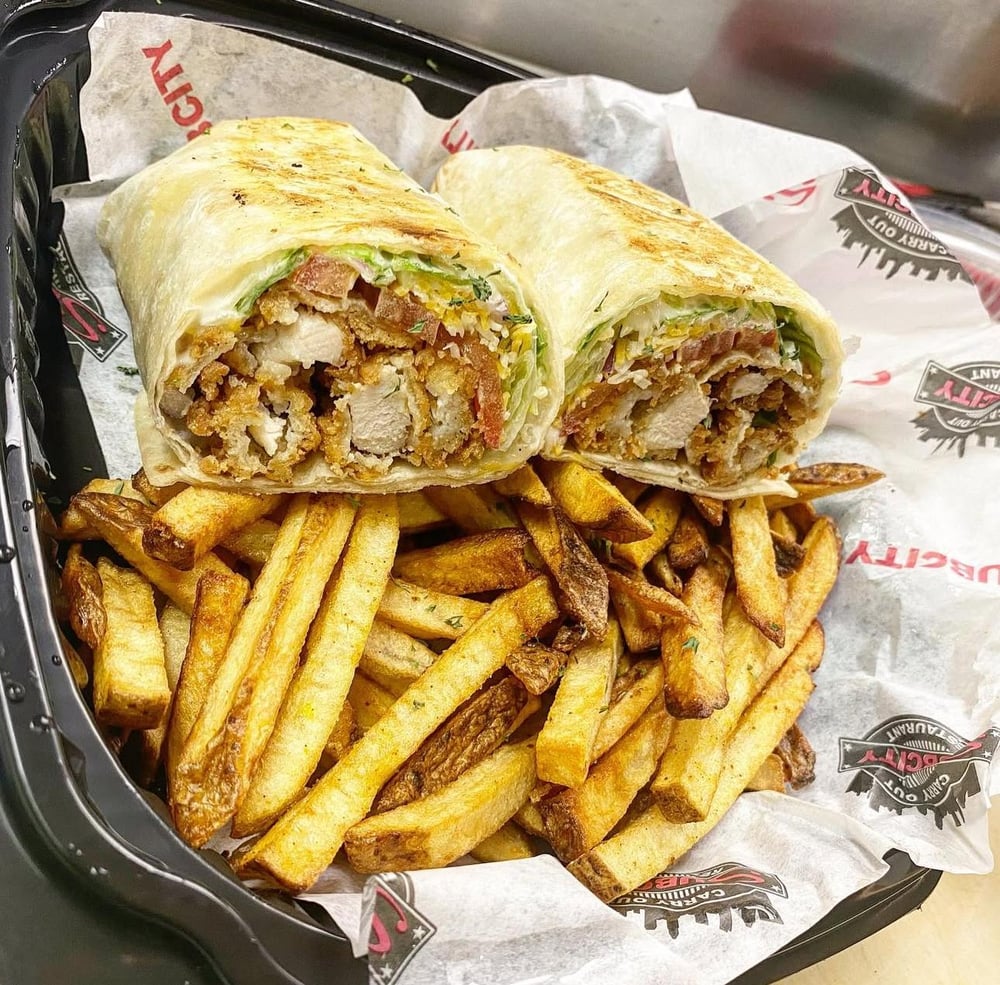 Crispy Chicken Wrap