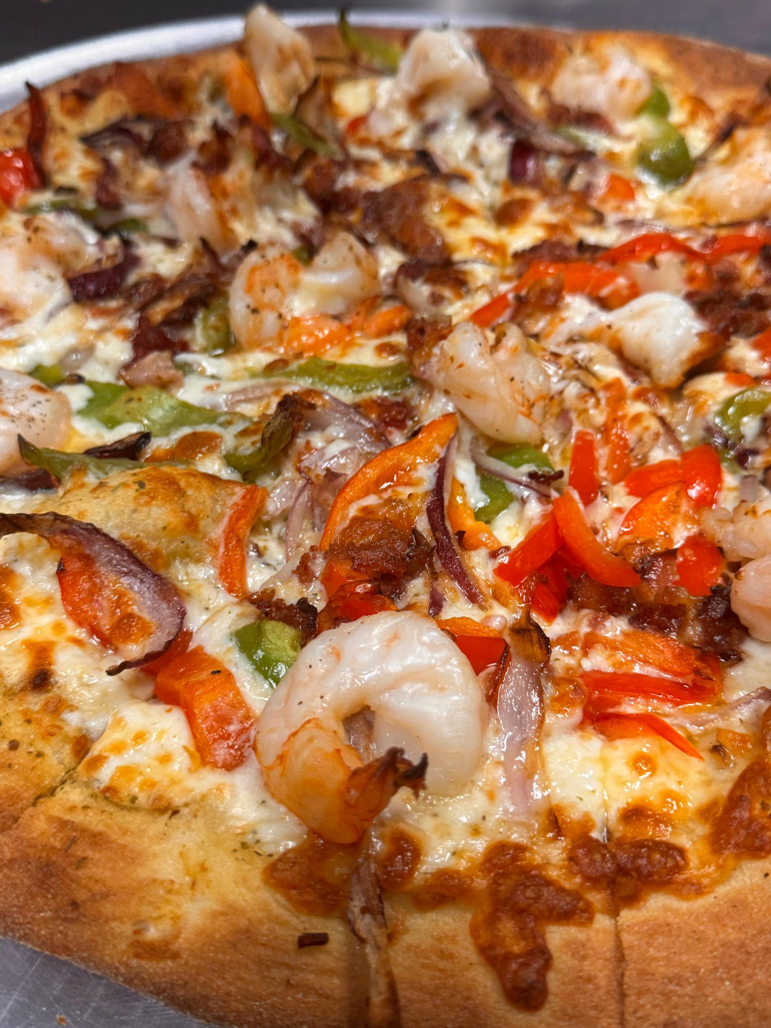 MAR Y TIERRA PIZZA (SURF & TURF)