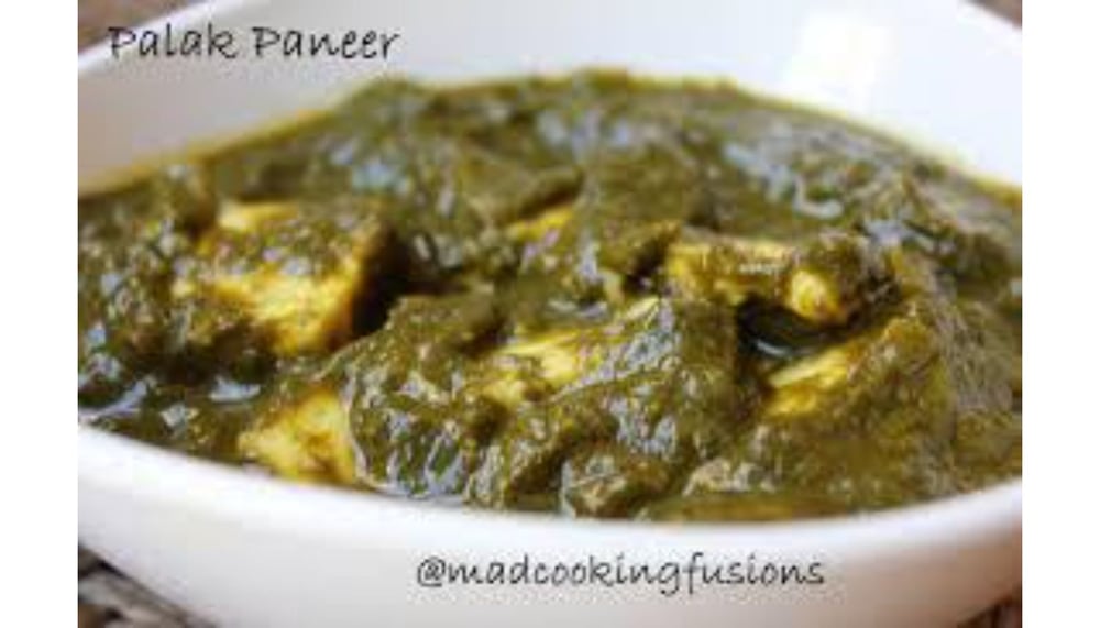 Saag Paneer - (Non Vegan, Vegetarian, Gluten-Free)