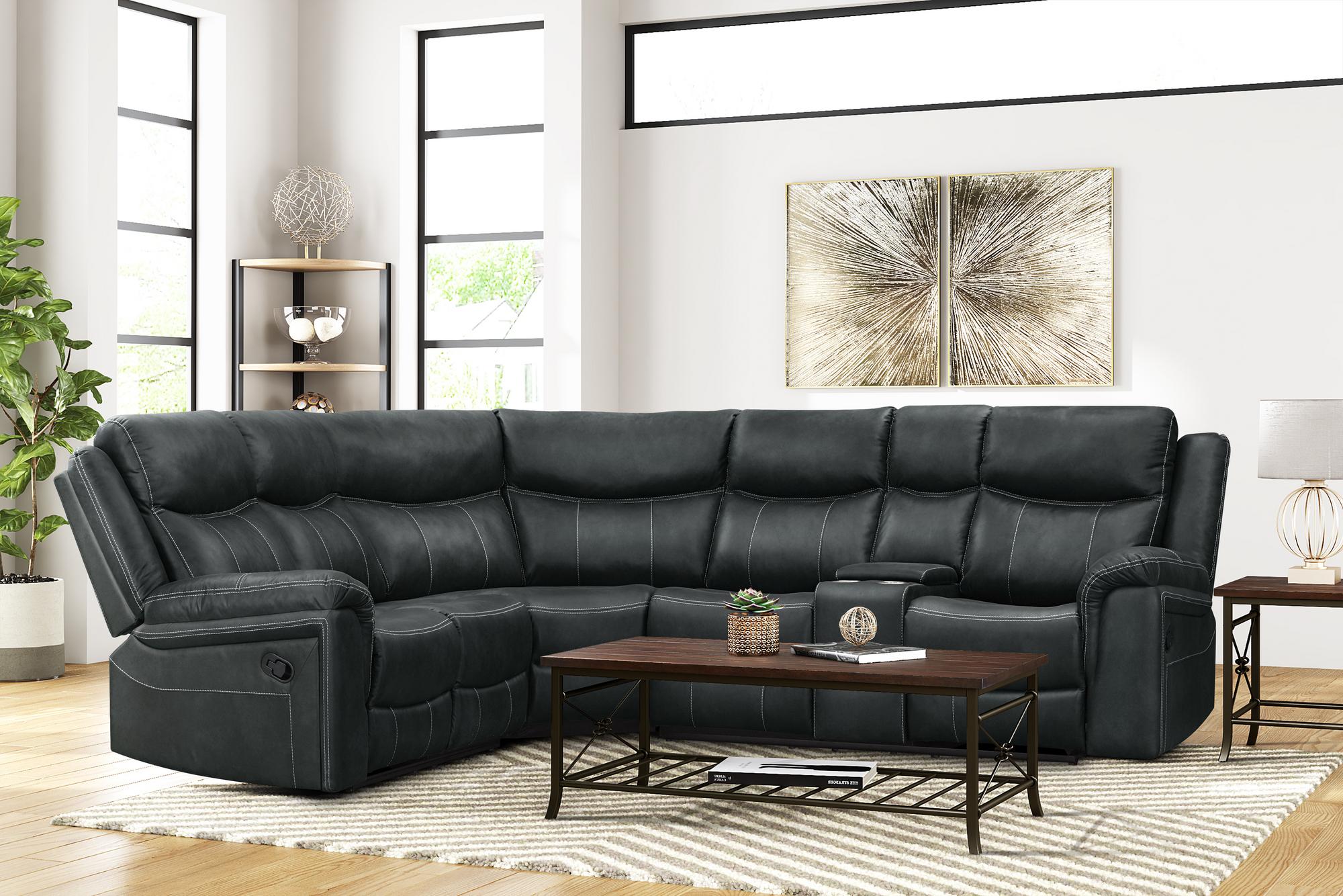 Jackson Reclining Sectional w/Console