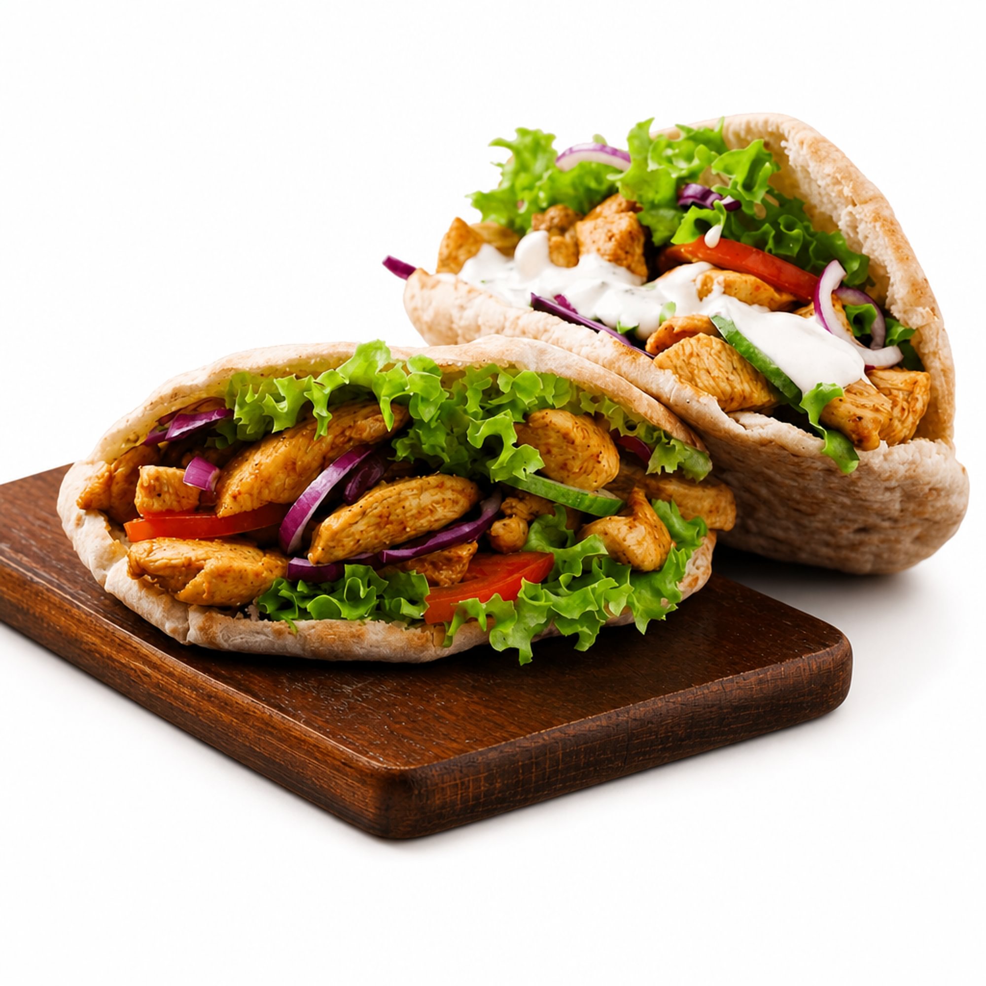 Chicken Gyro on Pita