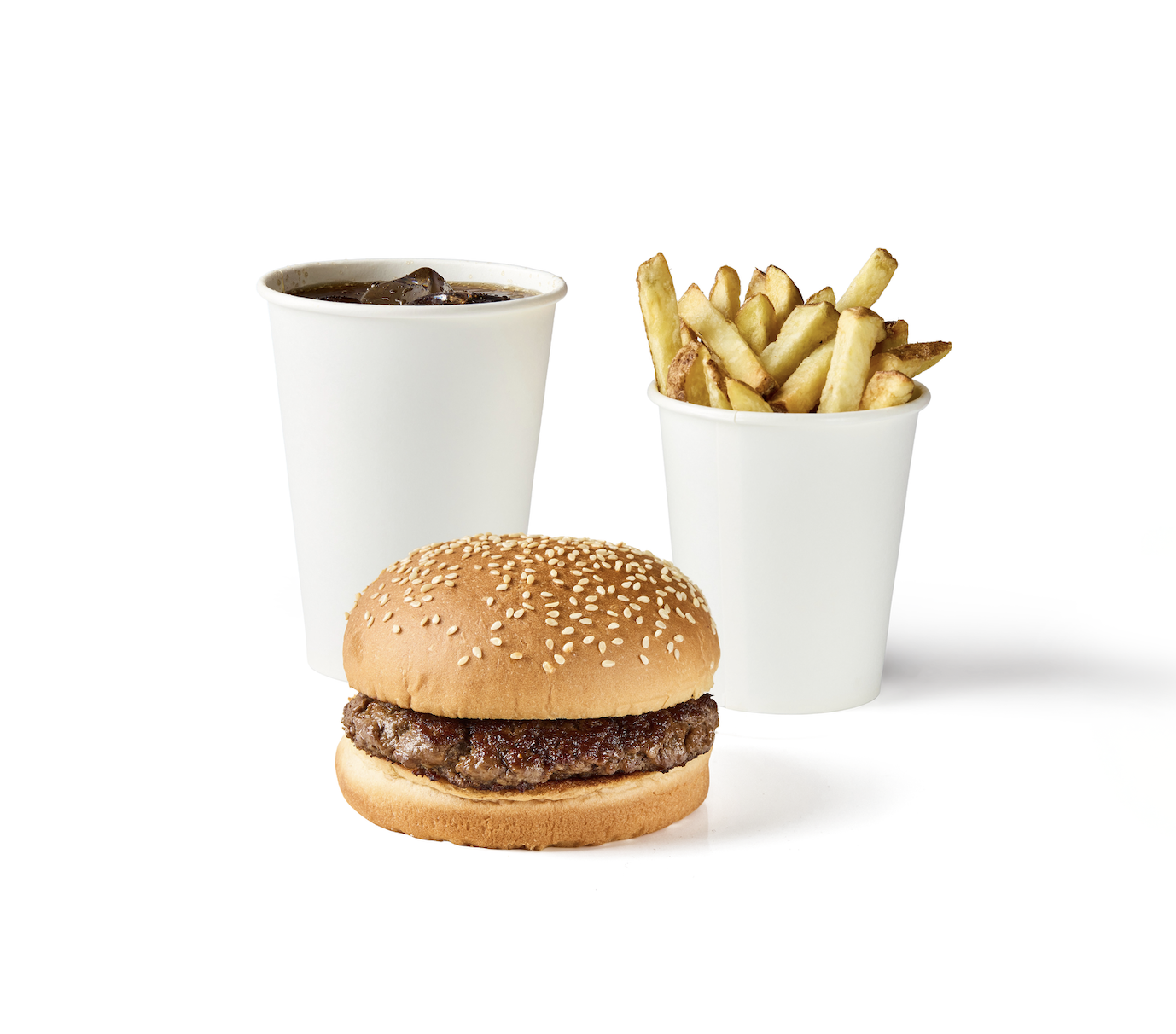 Kids Burger with Soda