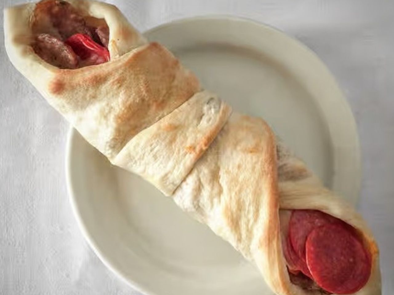 Sausage Pepperoni Roll