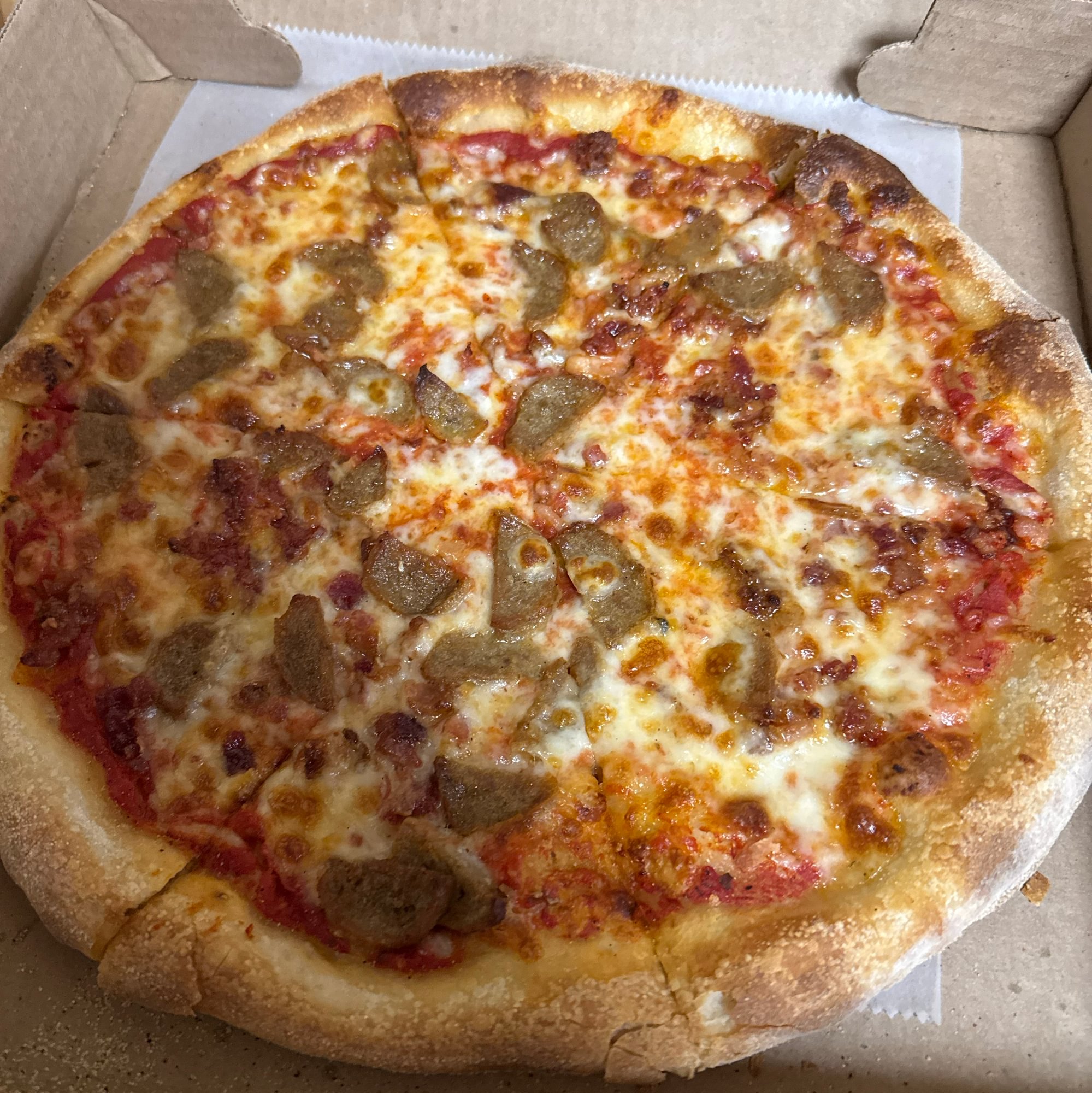 Bacon Cheeseburger Pizza